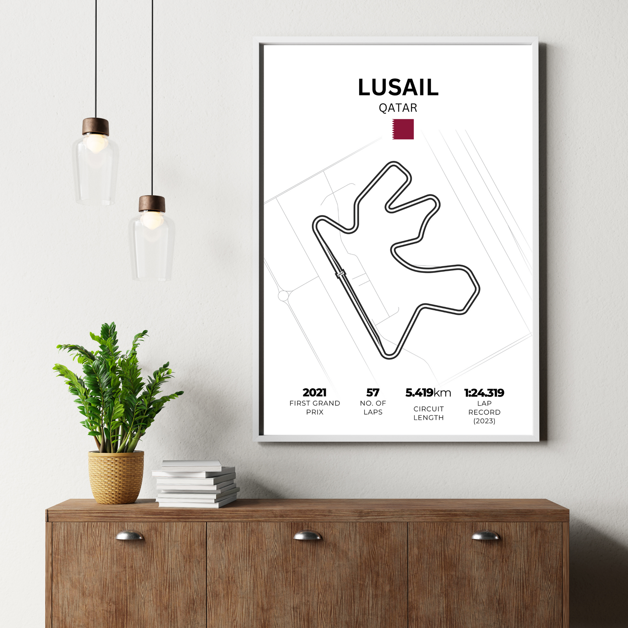 Lusail | PosterStudio Formula One Collection
