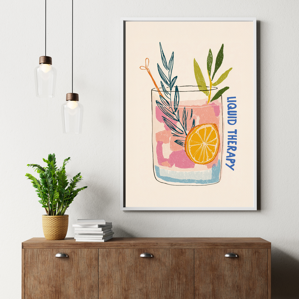 Liquid Therapy | PosterStudio Dopamine Collection