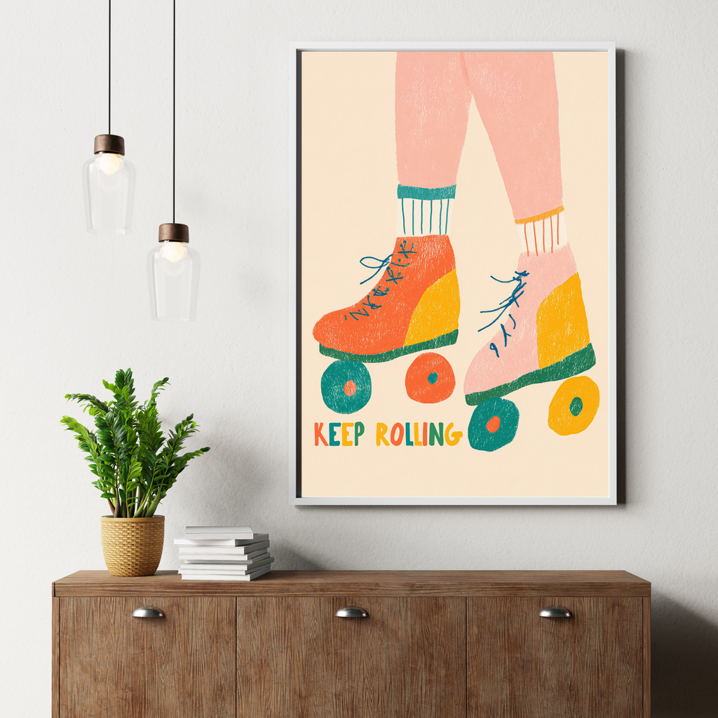 Keep Rolling | PosterStudio Dopamine Collection