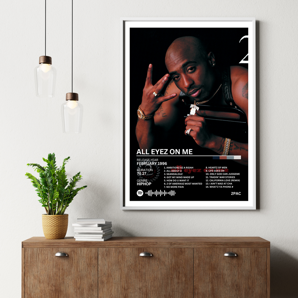 All Eyez on Me - 2PAC 2 | PosterStudio Album Collection