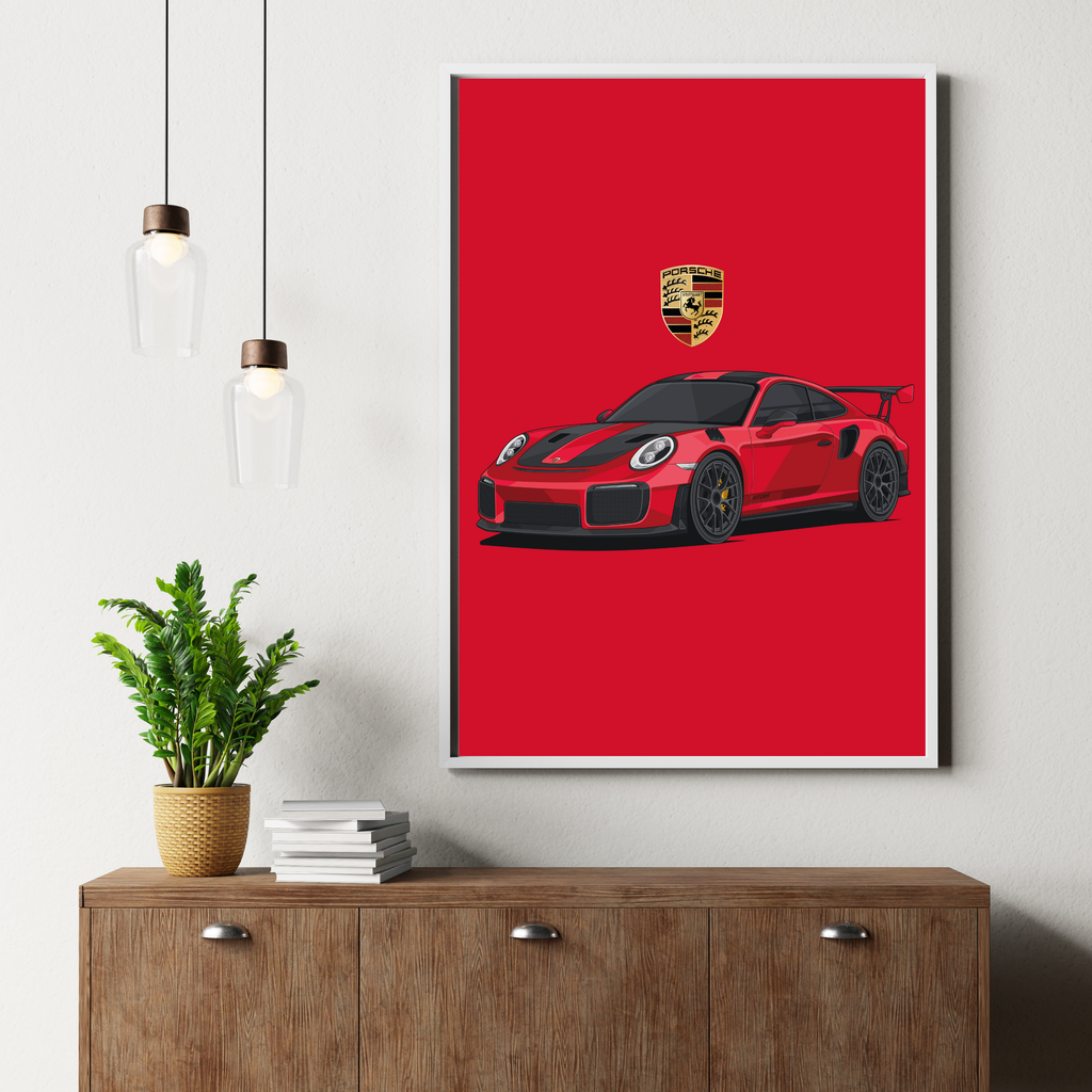 Porsche GT2RS | PosterStudio Automotive Collection