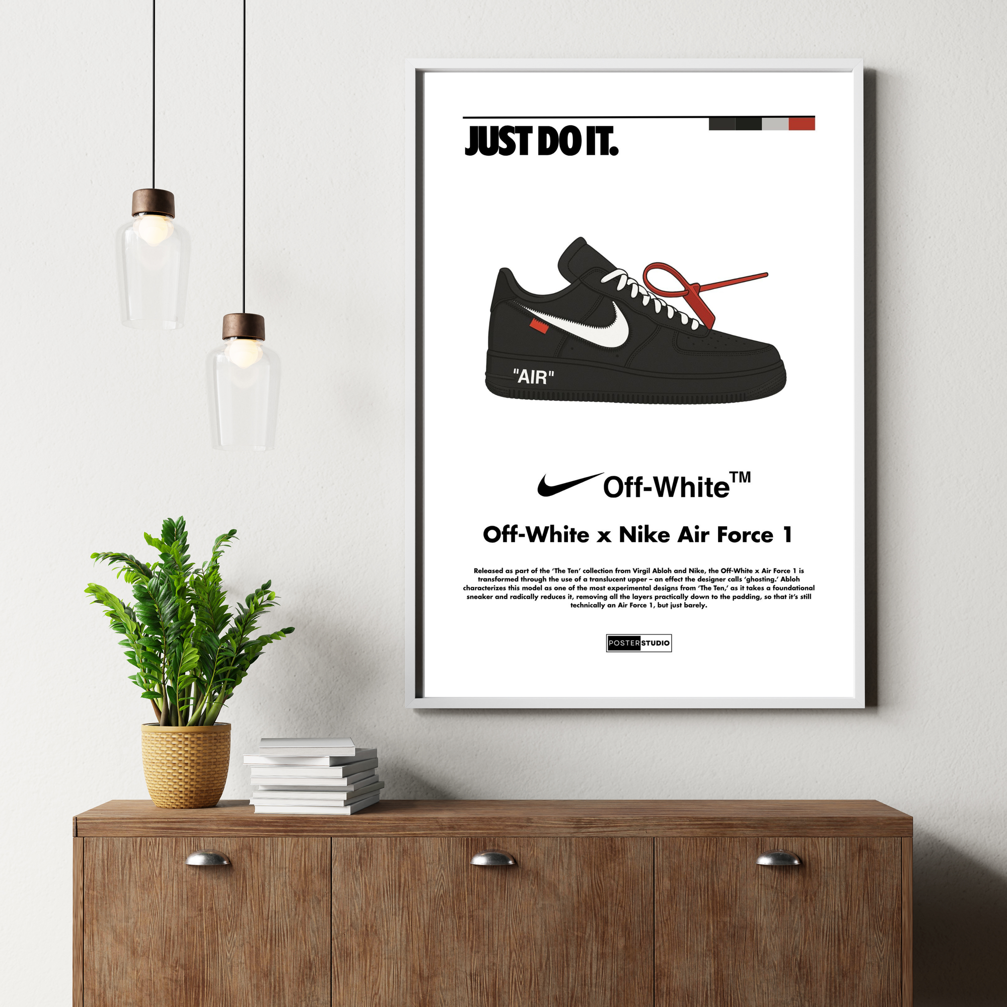 Nike x Off-White 'Air Force 1' | PosterStudio Sneaker Collection