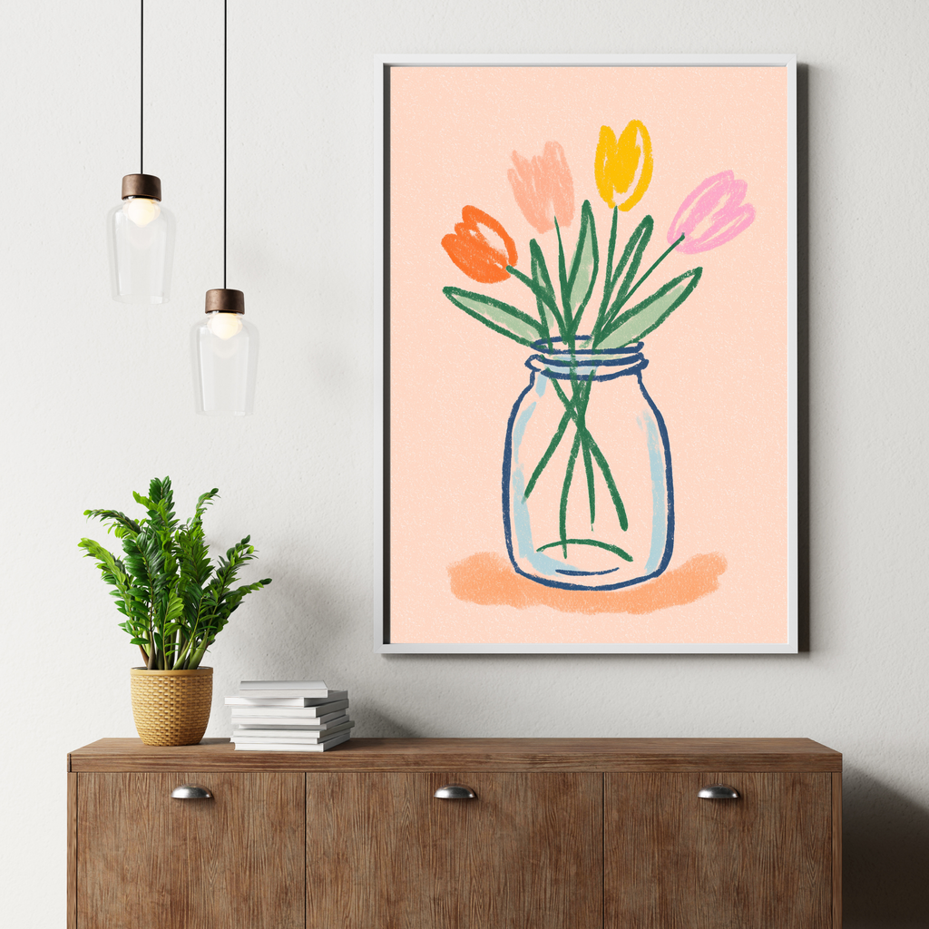 Vase of Flowers | PosterStudio Dopamine Collection