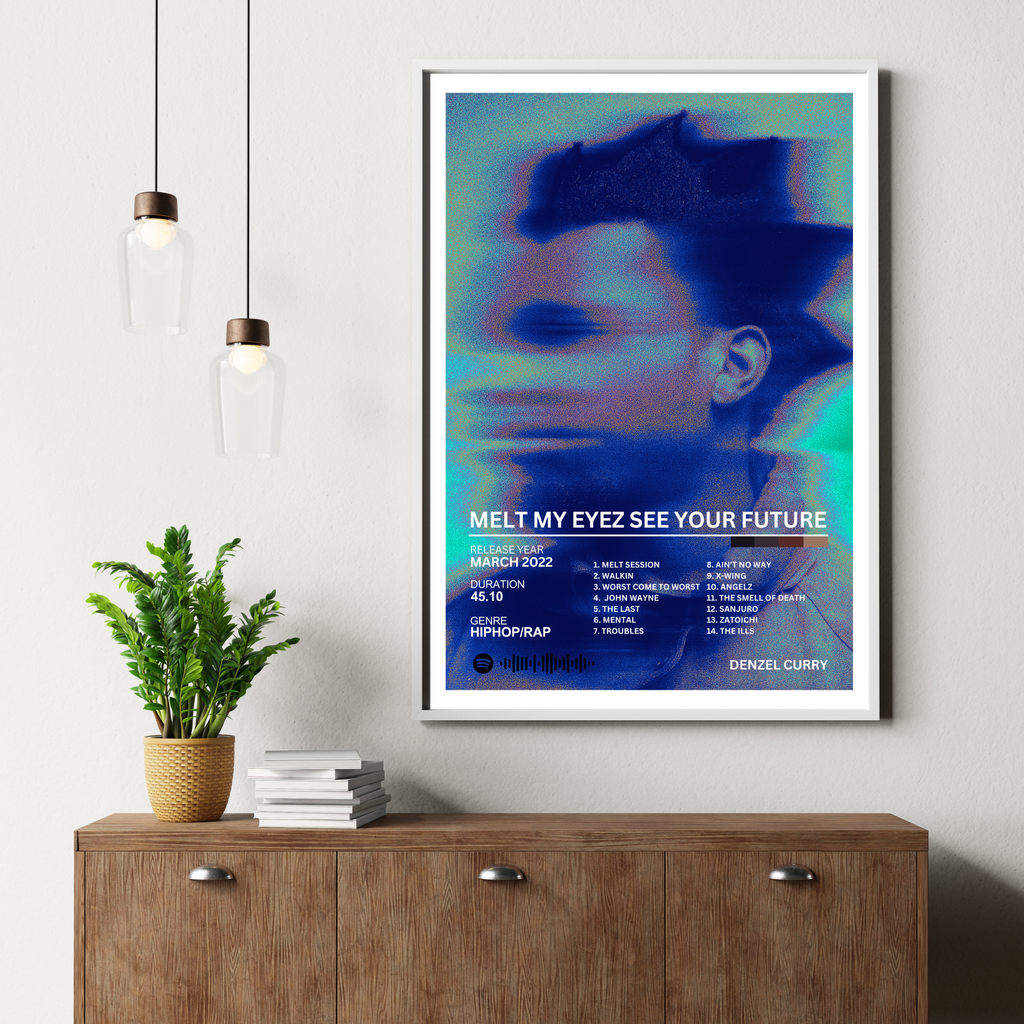 Melt My Eyez See your Future - Denzel Curry 2 | PosterStudio Album Collection