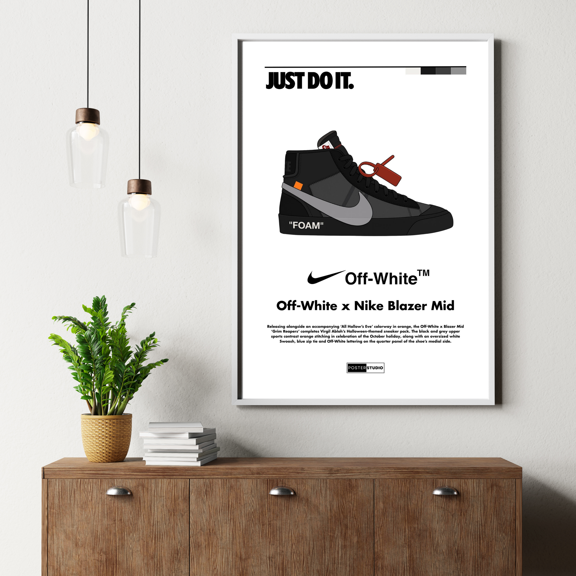 Nike x Off-White 'Blazer Mids' | PosterStudio Sneaker Collection
