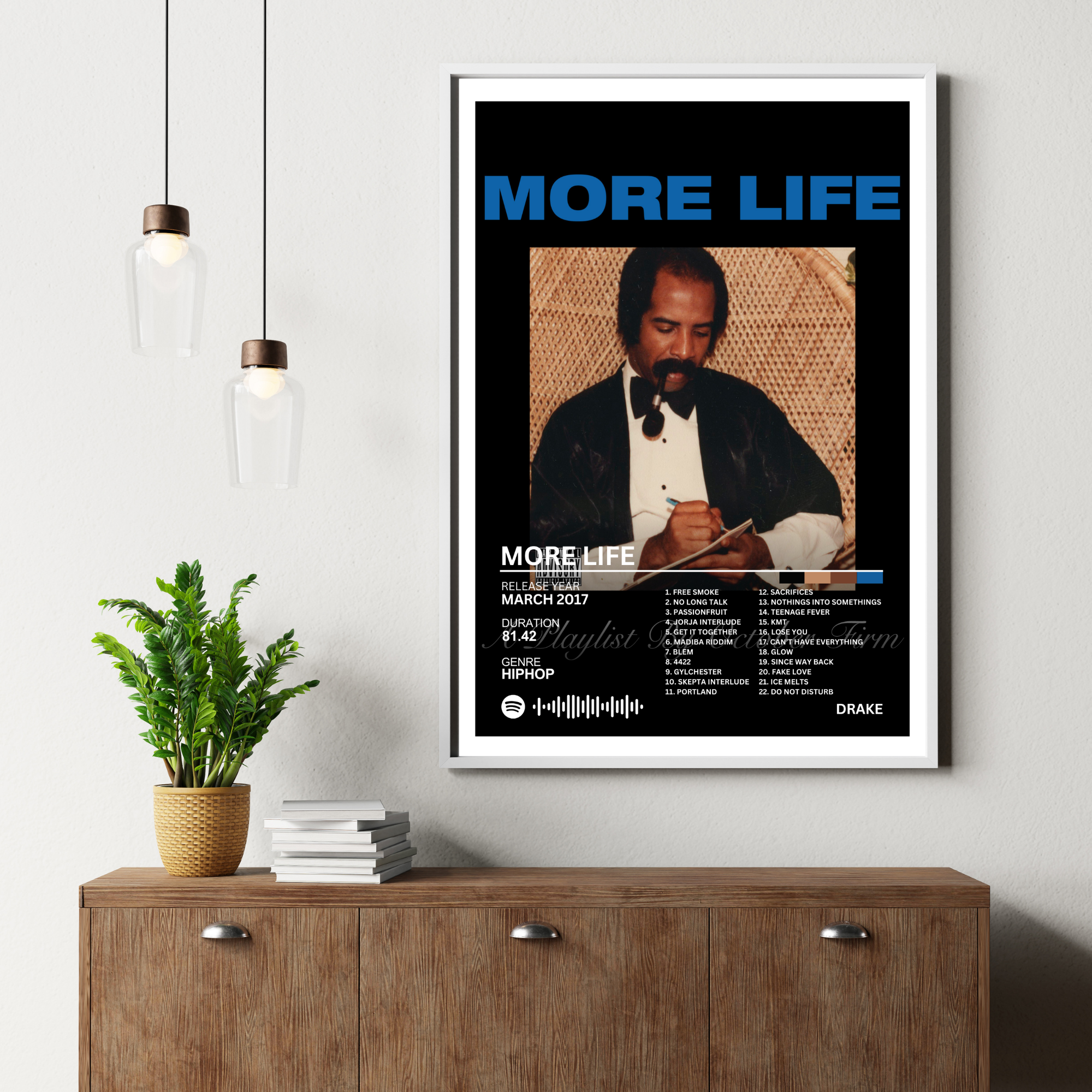 More Life - Drake 2 | PosterStudio Album Collection