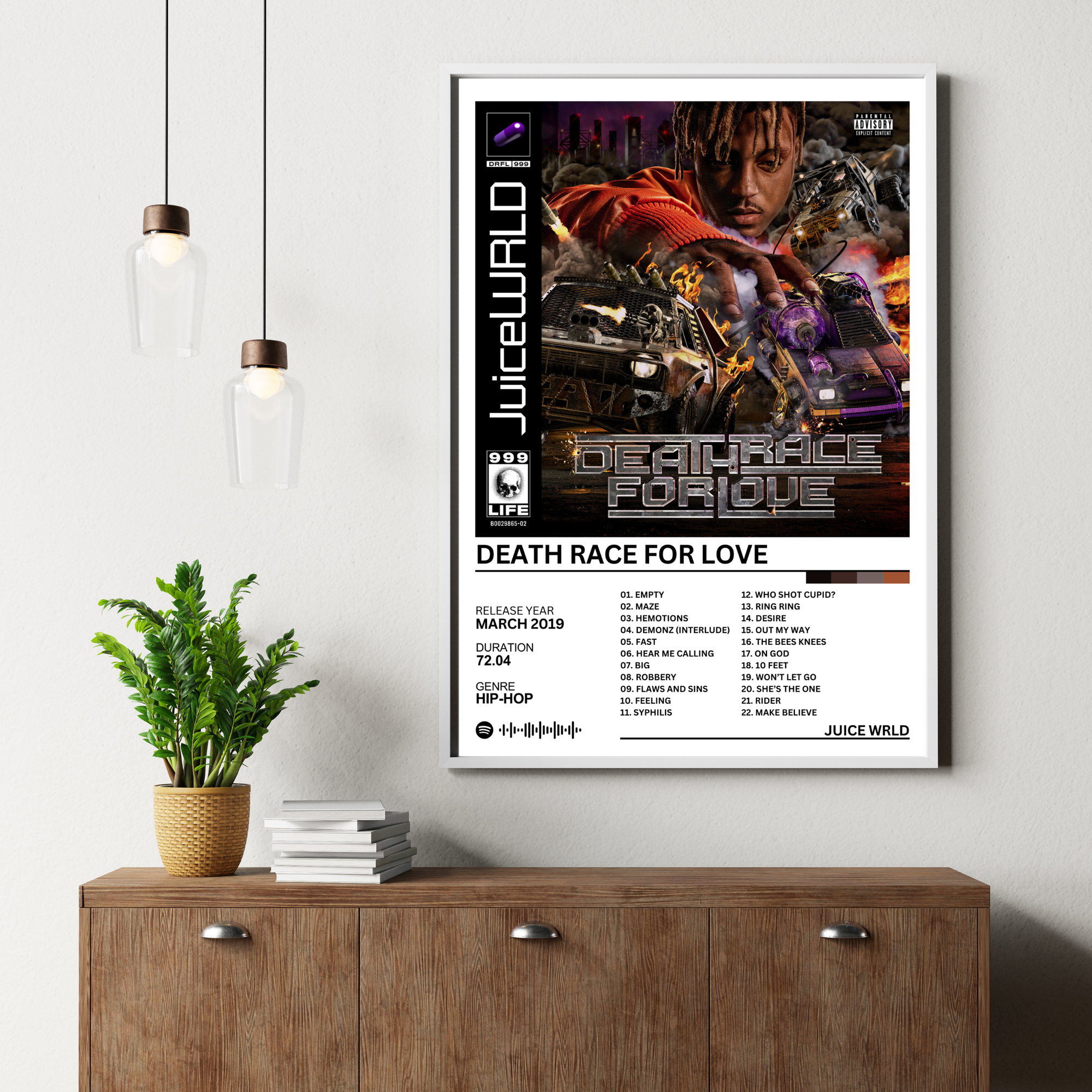 Death Race For Love - Juice Wrld | PosterStudio Album Collection