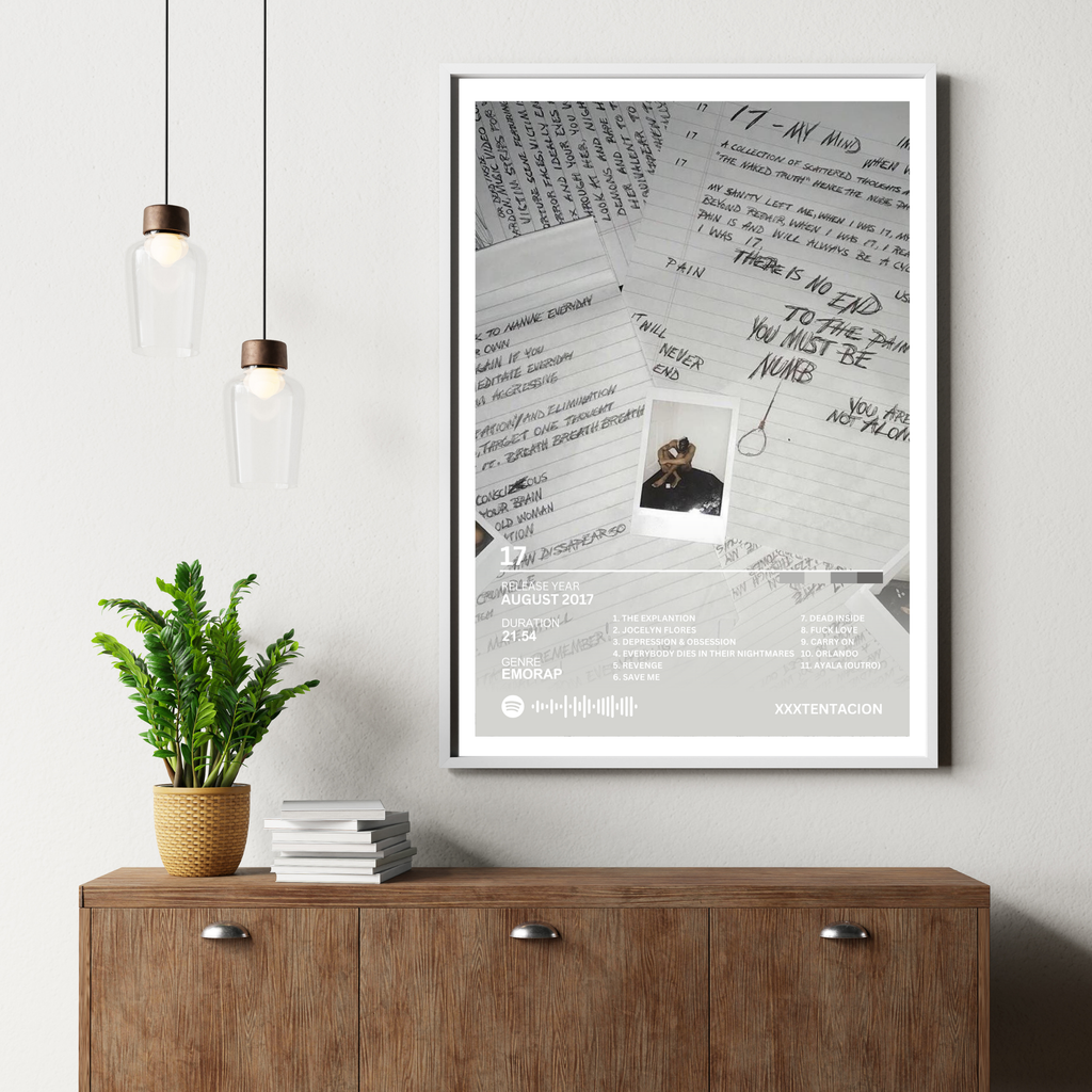 17 - xxxtentacion 2 | PosterStudio Album Collection