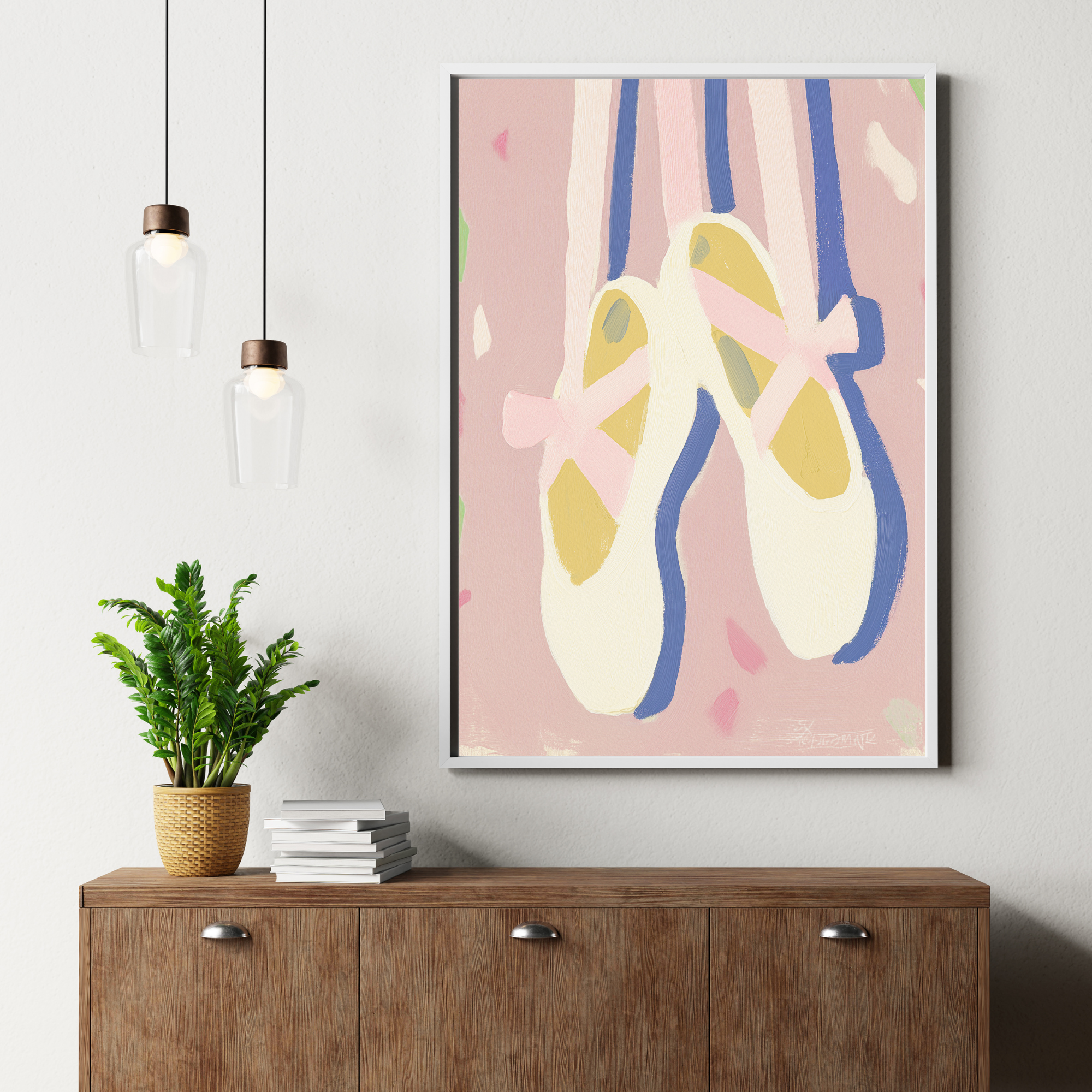 Ballet Shoes | PosterStudio Dopamine Collection