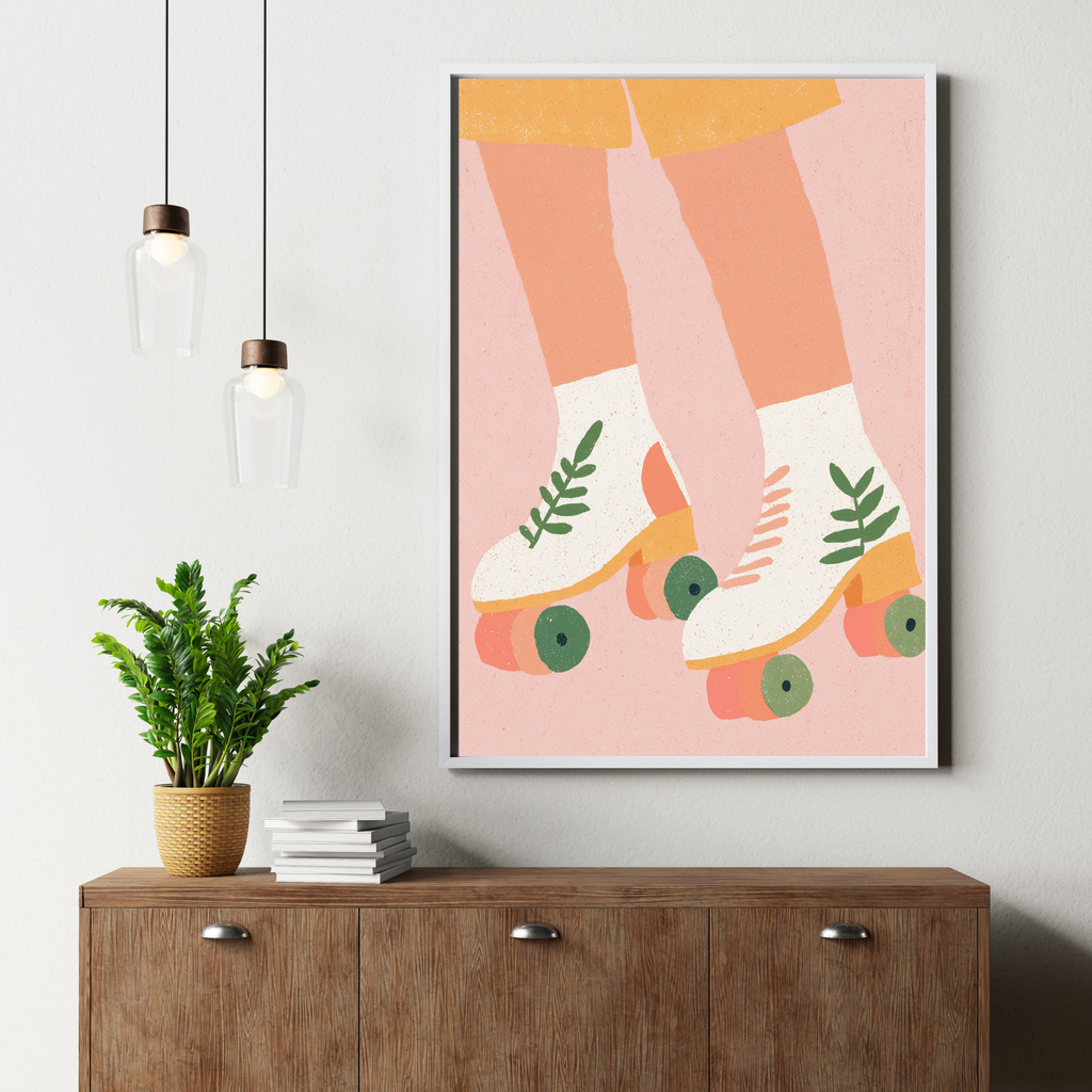 Roller Skates | PosterStudio Dopamine Collection