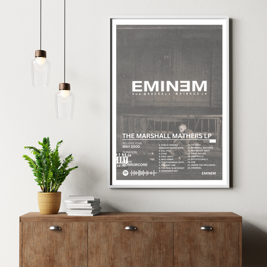 The Marshall Mathers EP - Eminem 2 | PosterStudio Album Collection