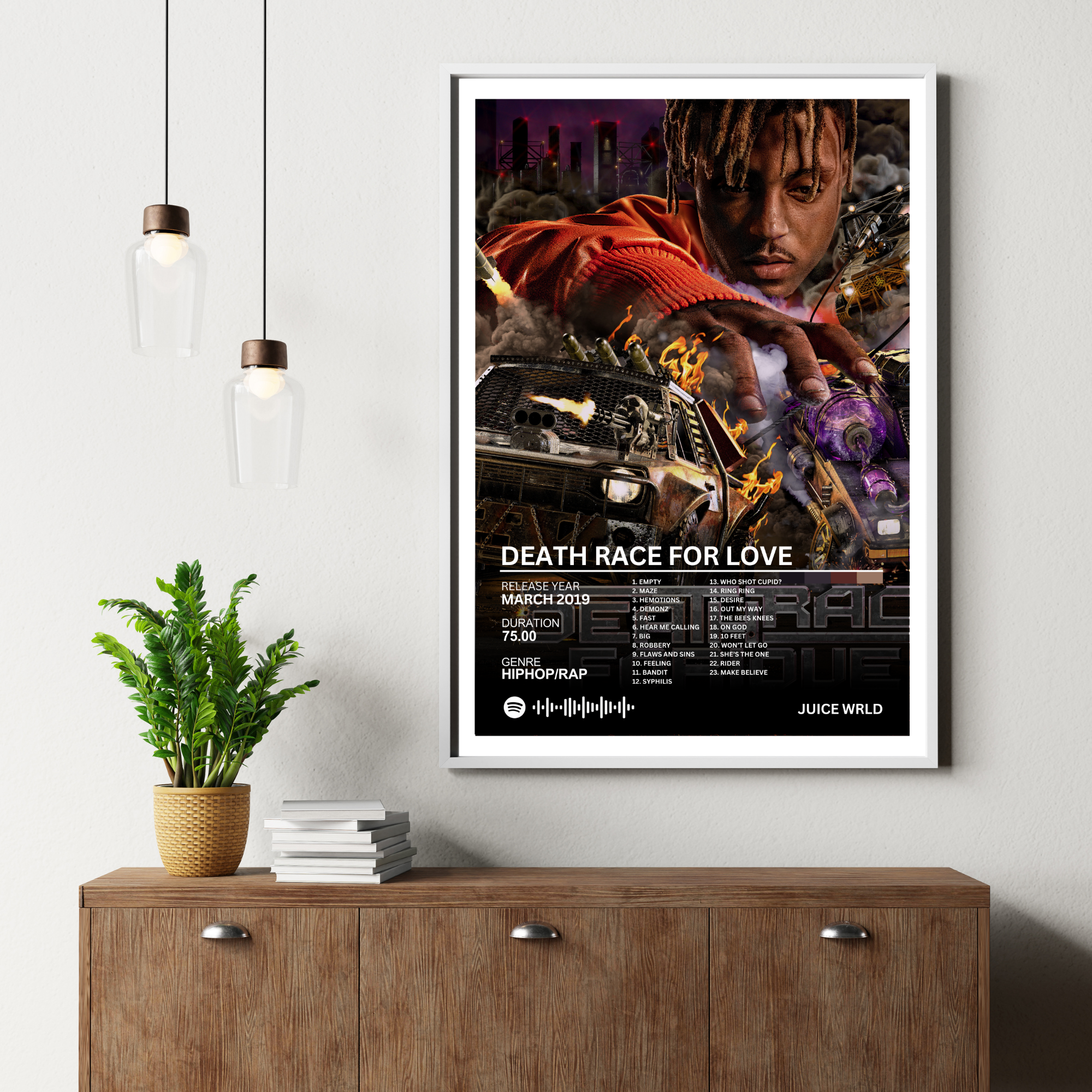 Death Race for Love - Juice Wrld 2 | PosterStudio Album Collection