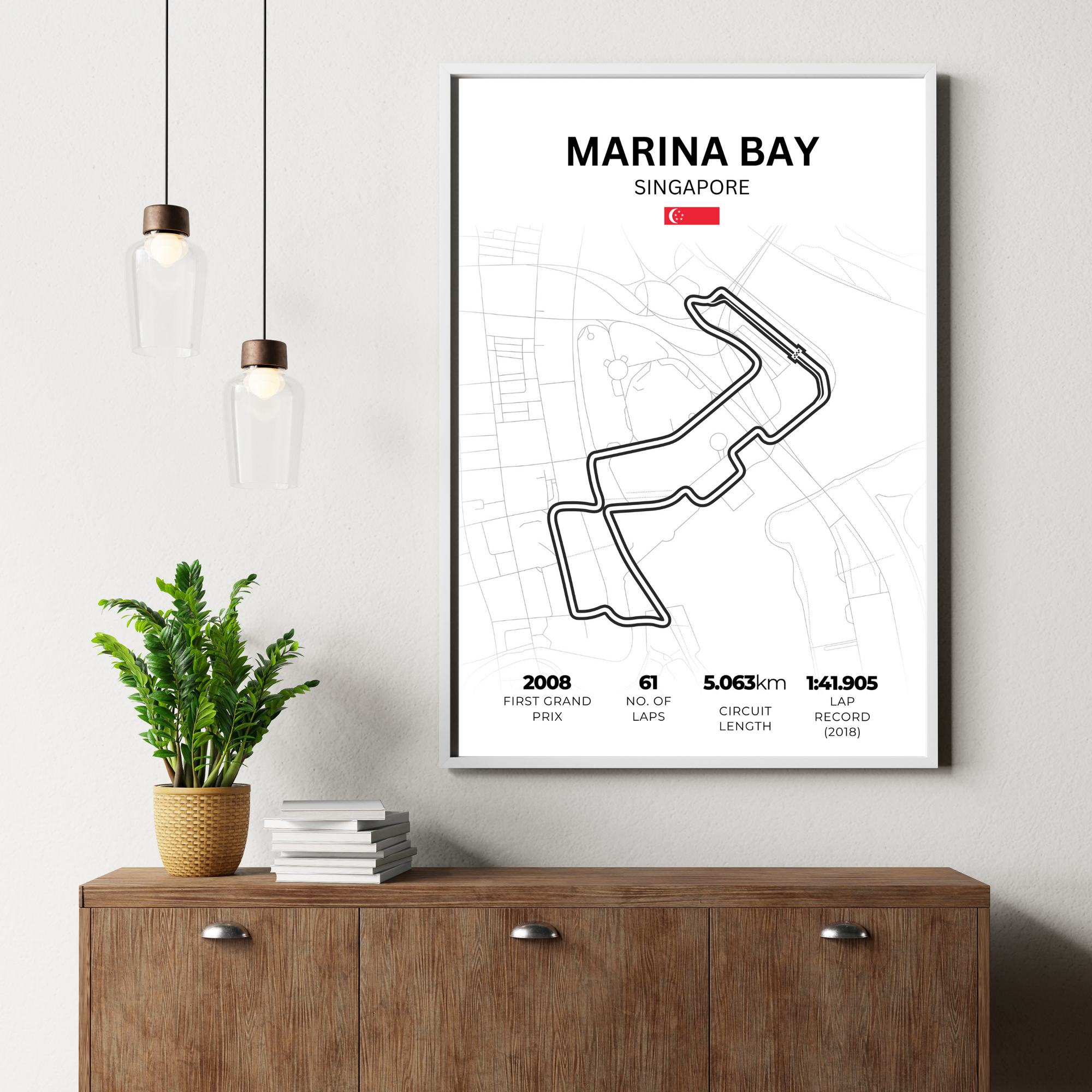 Marina Bay | PosterStudio Formula One Collection