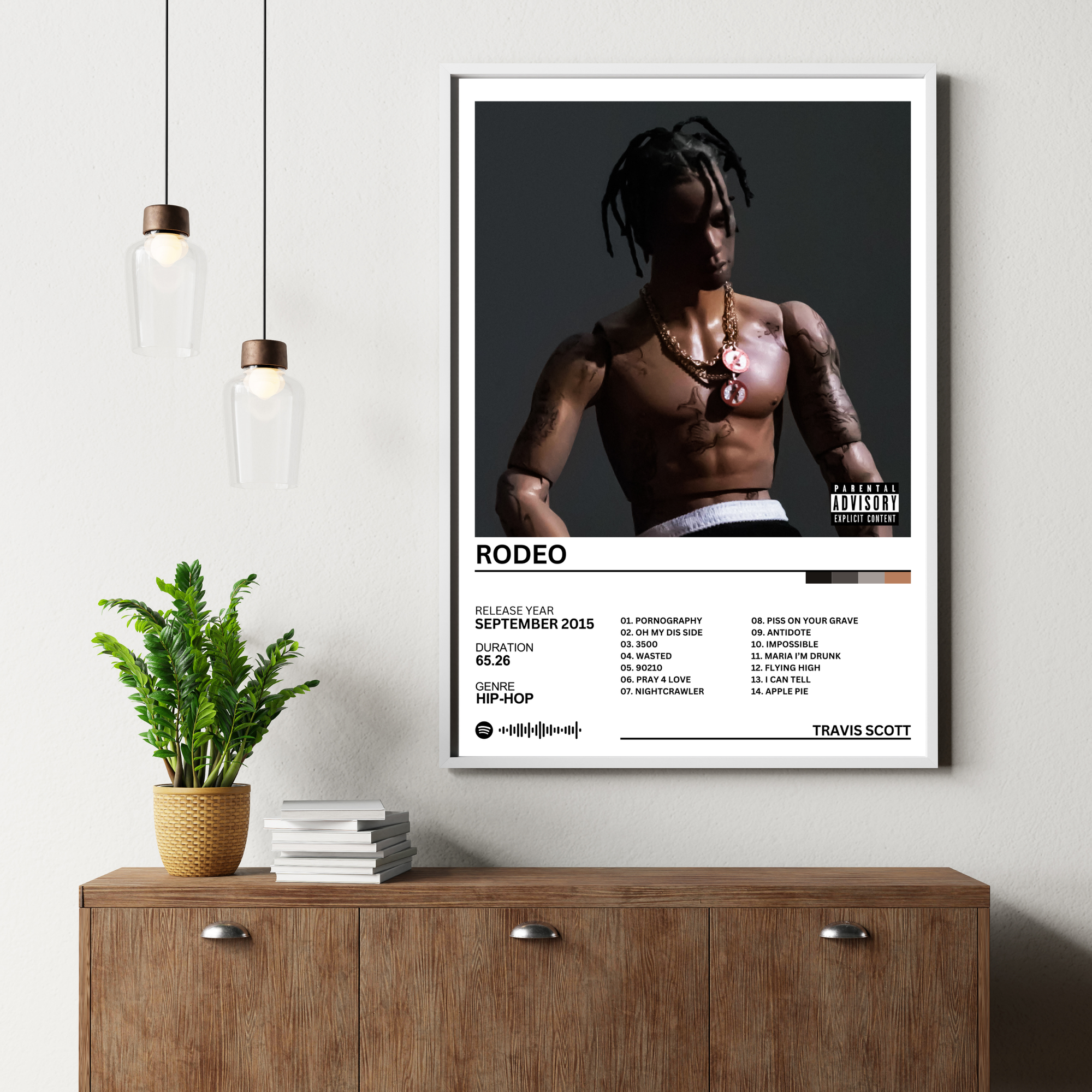 Rodeo - Travis Scott | PosterStudio Album Collection