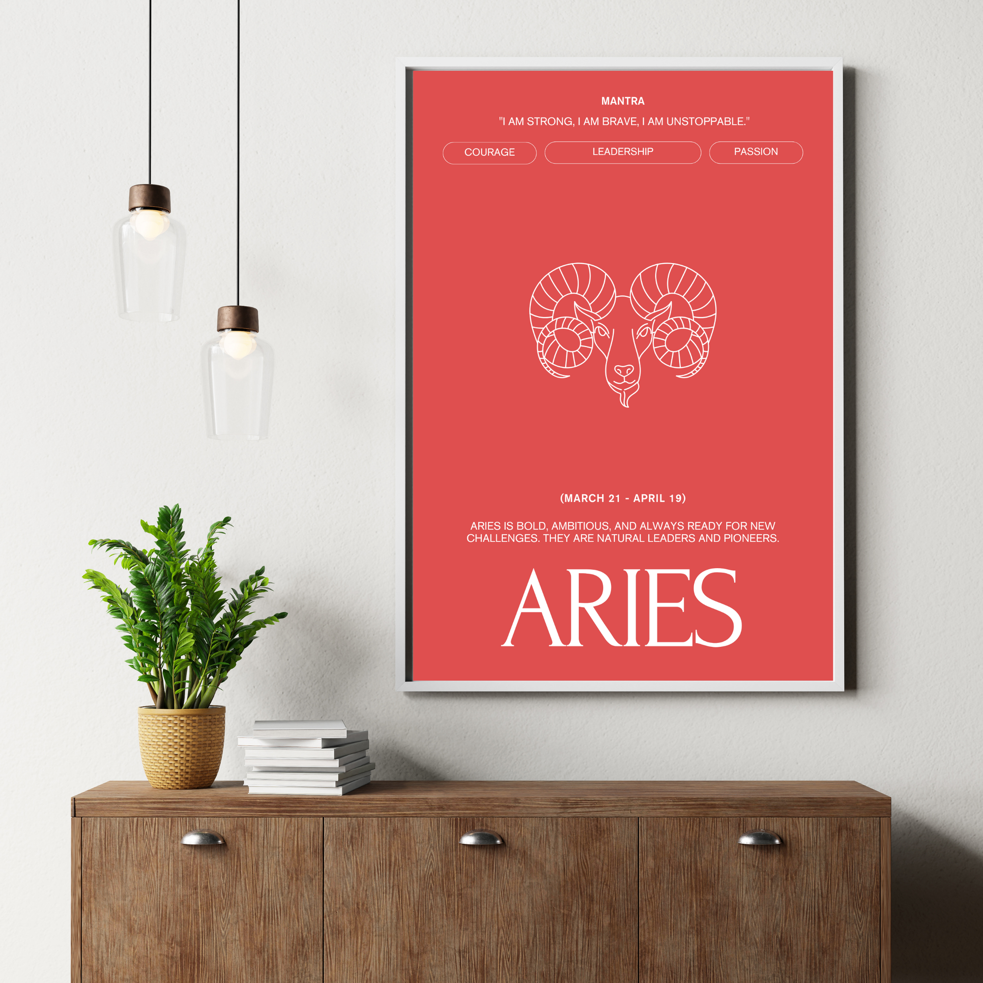 Aries | PosterStudio Zodiac Collection