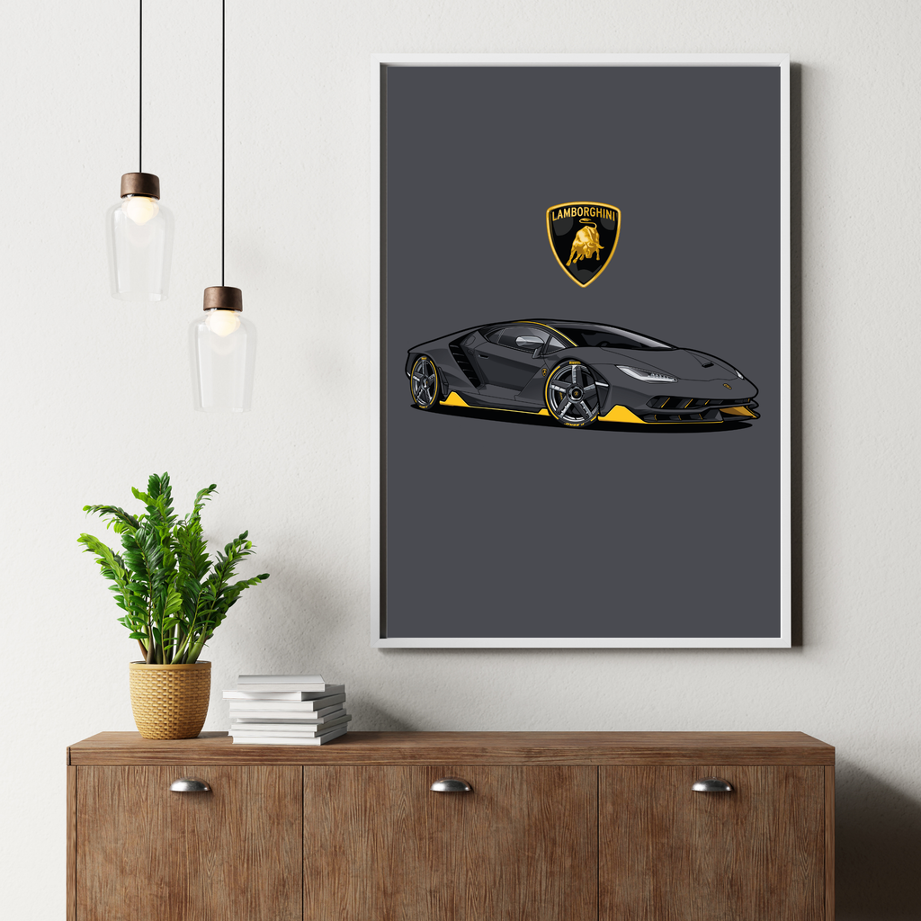 Lamborghini Centenario | PosterStudio Automotive Collection
