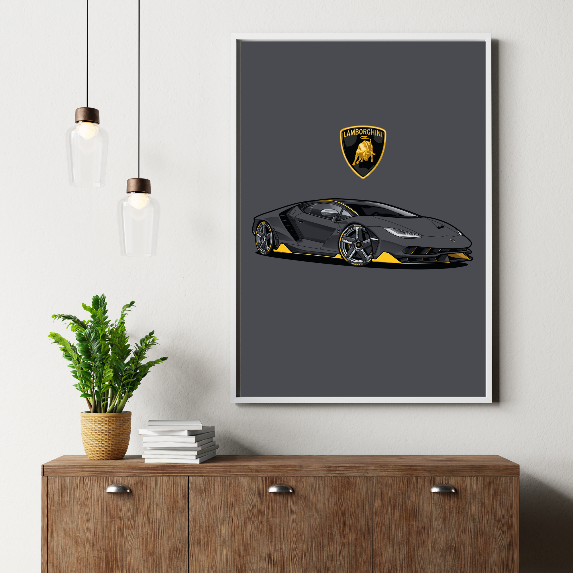Lamborghini Centenario | PosterStudio Automotive Collection