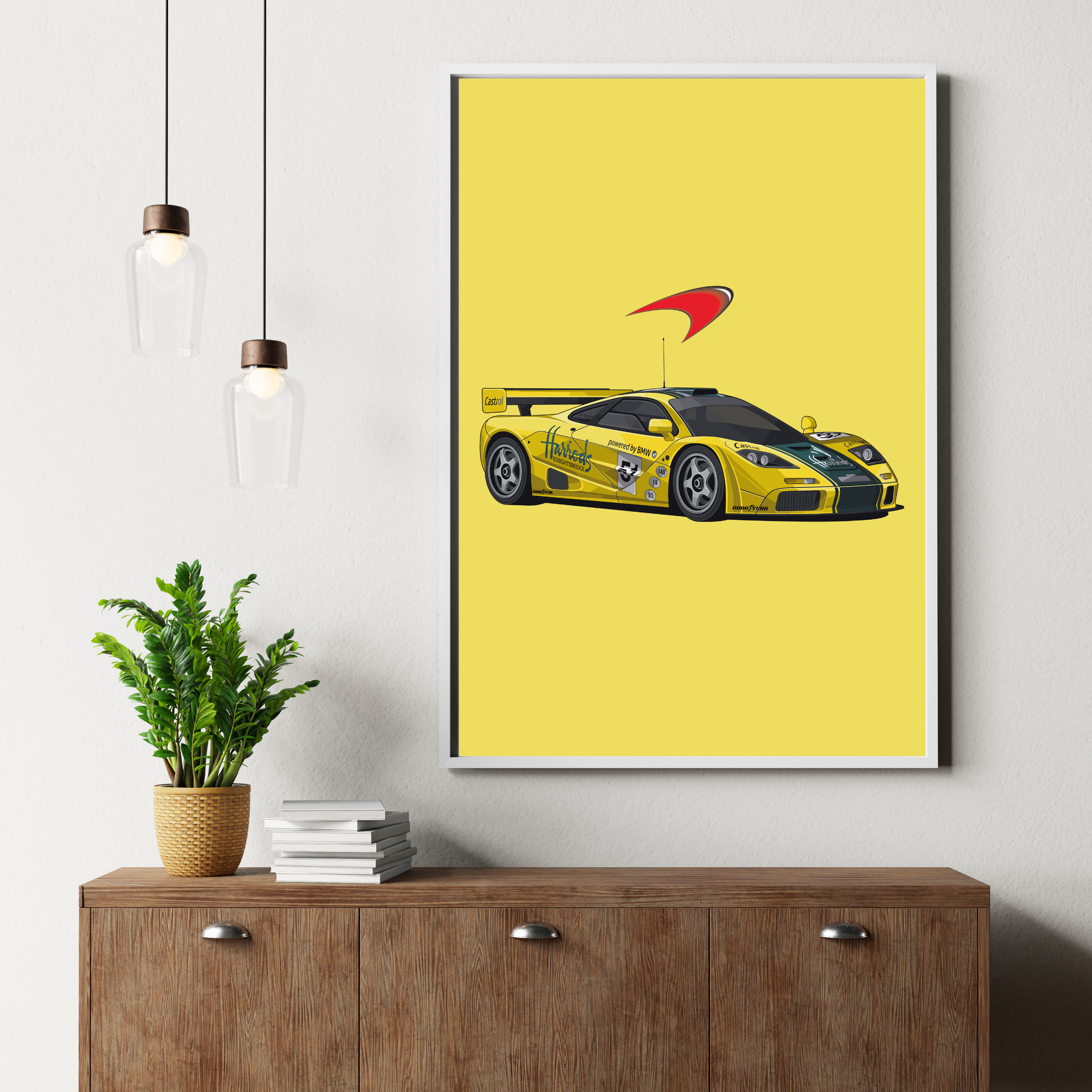 McLaren F1 GTR | PosterStudio Automotive Collection