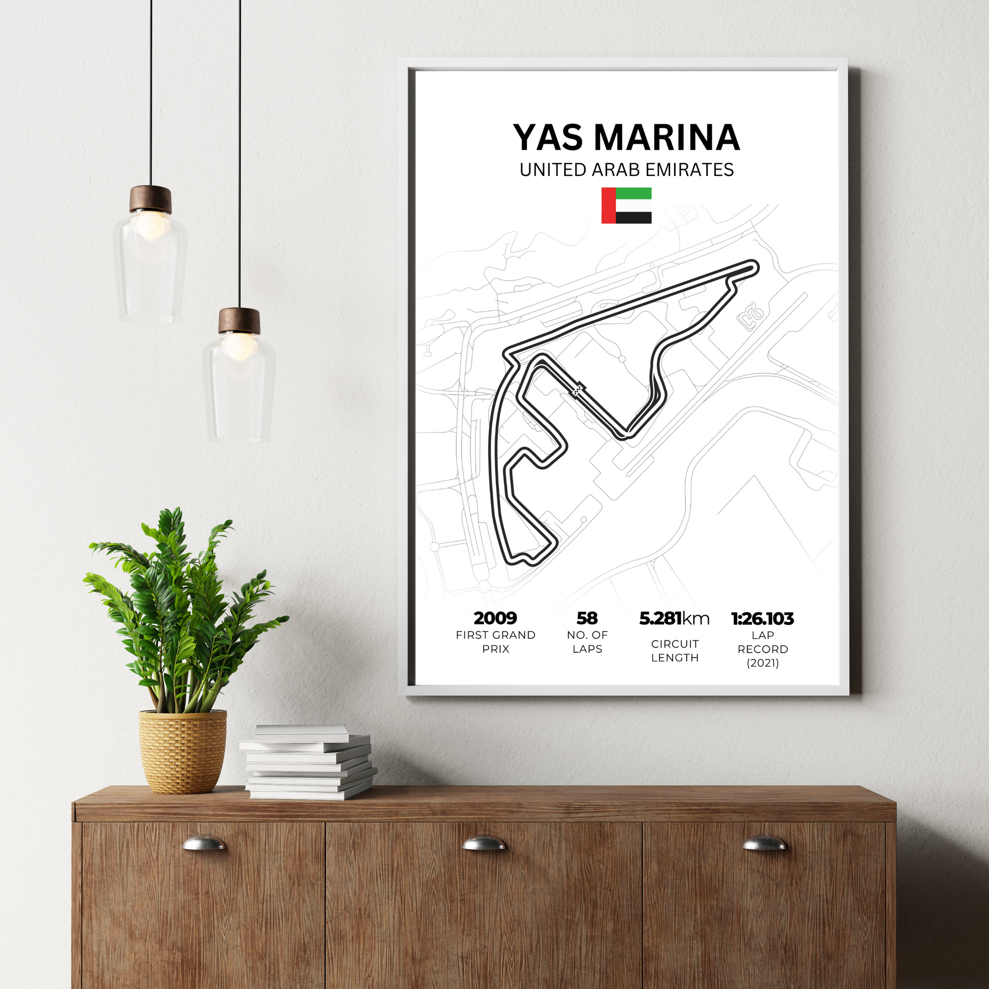 Yas Marina | PosterStudio Formula One Collection