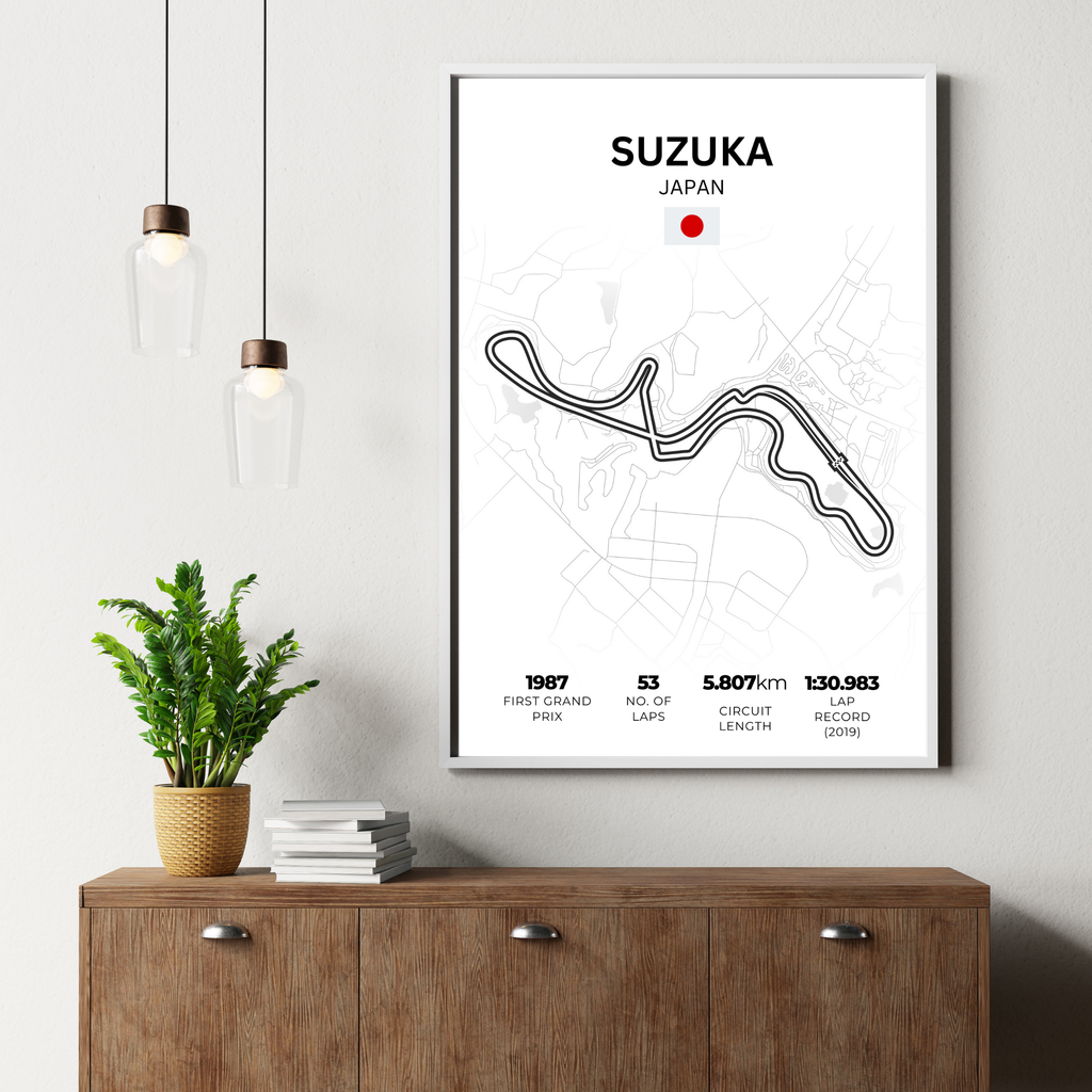 Suzuka | PosterStudio Formula One Collection