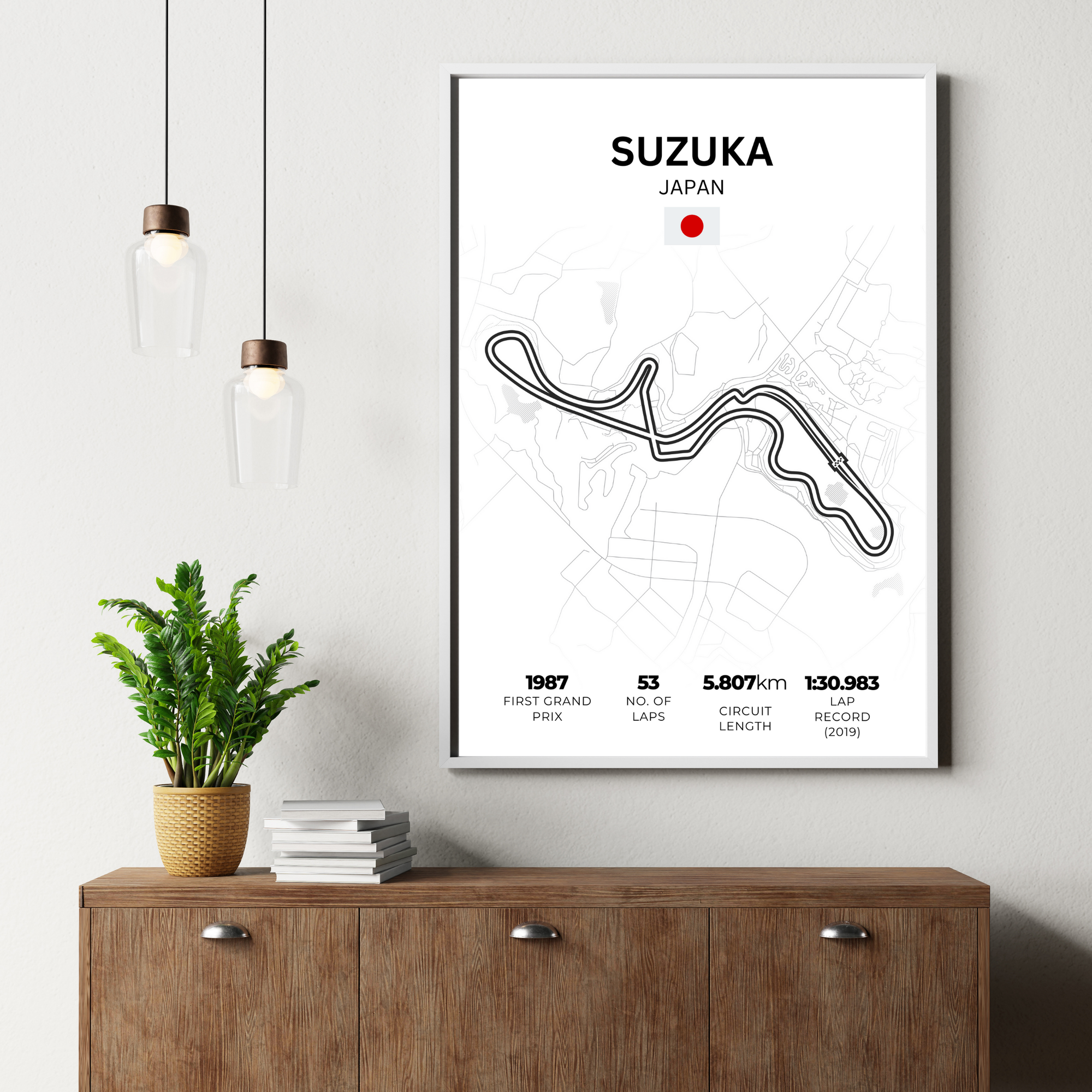 Suzuka | PosterStudio Formula One Collection