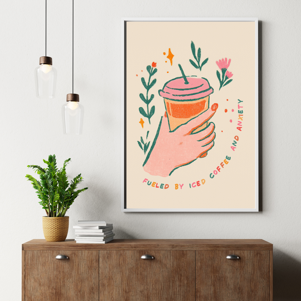 Fuelled by Coffee | PosterStudio Dopamine Collection