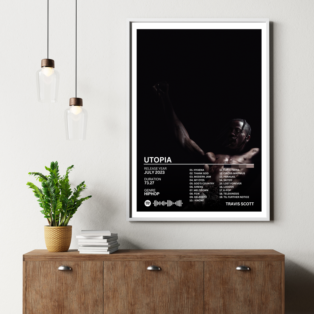 Utopia - Travis Scott 2 | PosterStudio Album Collection
