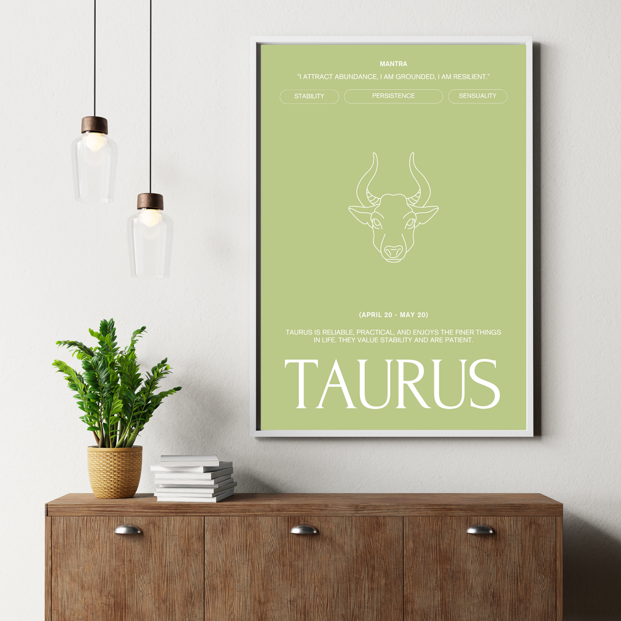 Taurus | PosterStudio Zodiac Collection
