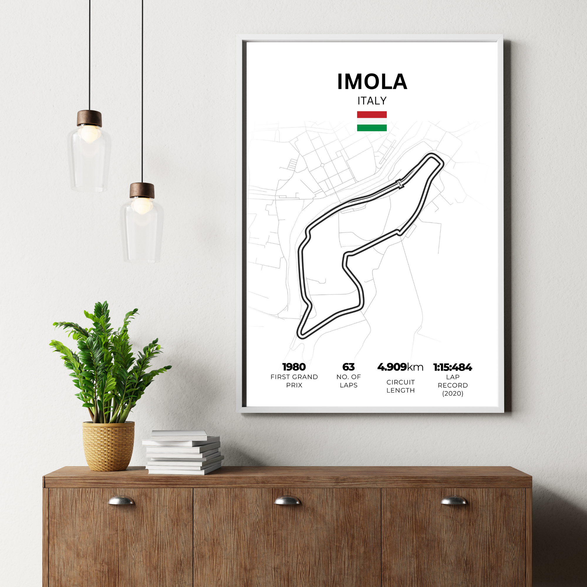 Imola | PosterStudio Formula One Collection