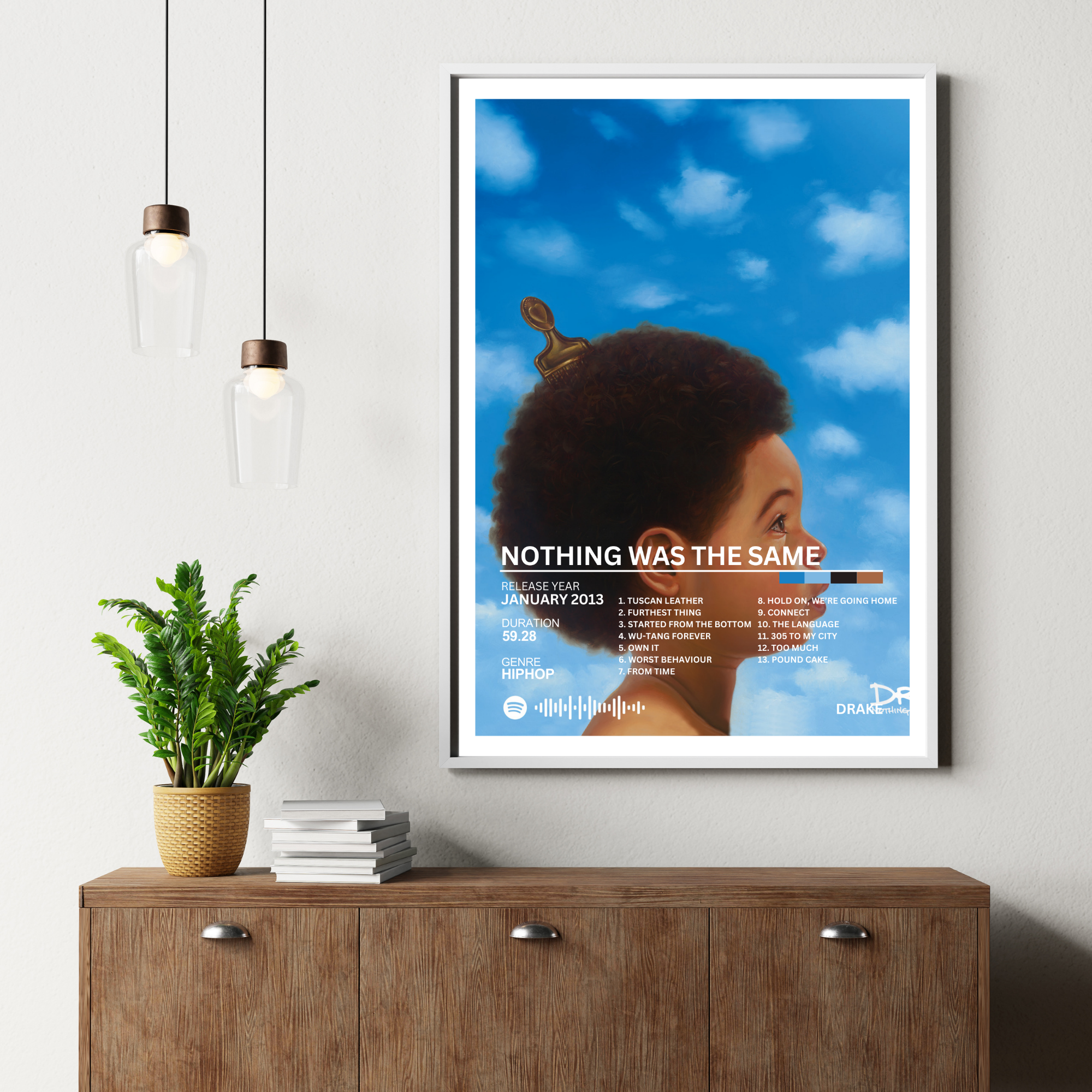 Nothing was the Same - Drake 2 | PosterStudio Album Collection