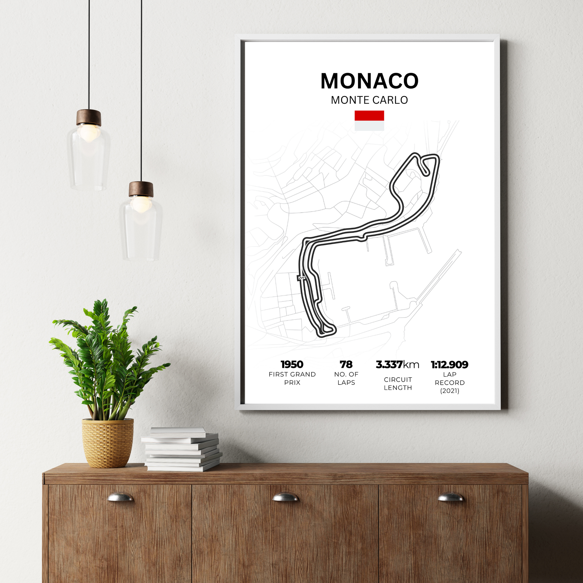 Monaco | PosterStudio Formula One Collection