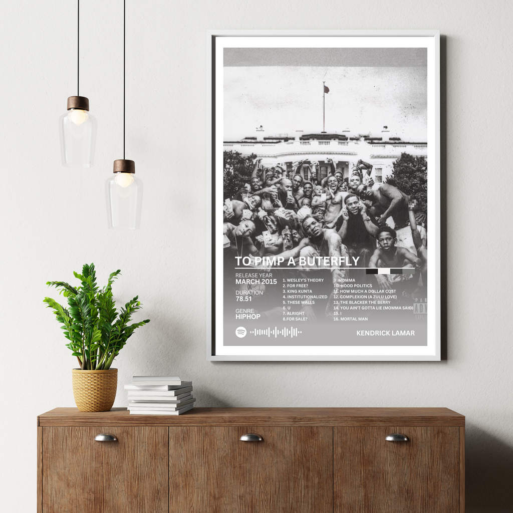 To Pimp a Butterfly - Kendrick Lamar 2 | PosterStudio Album Collection
