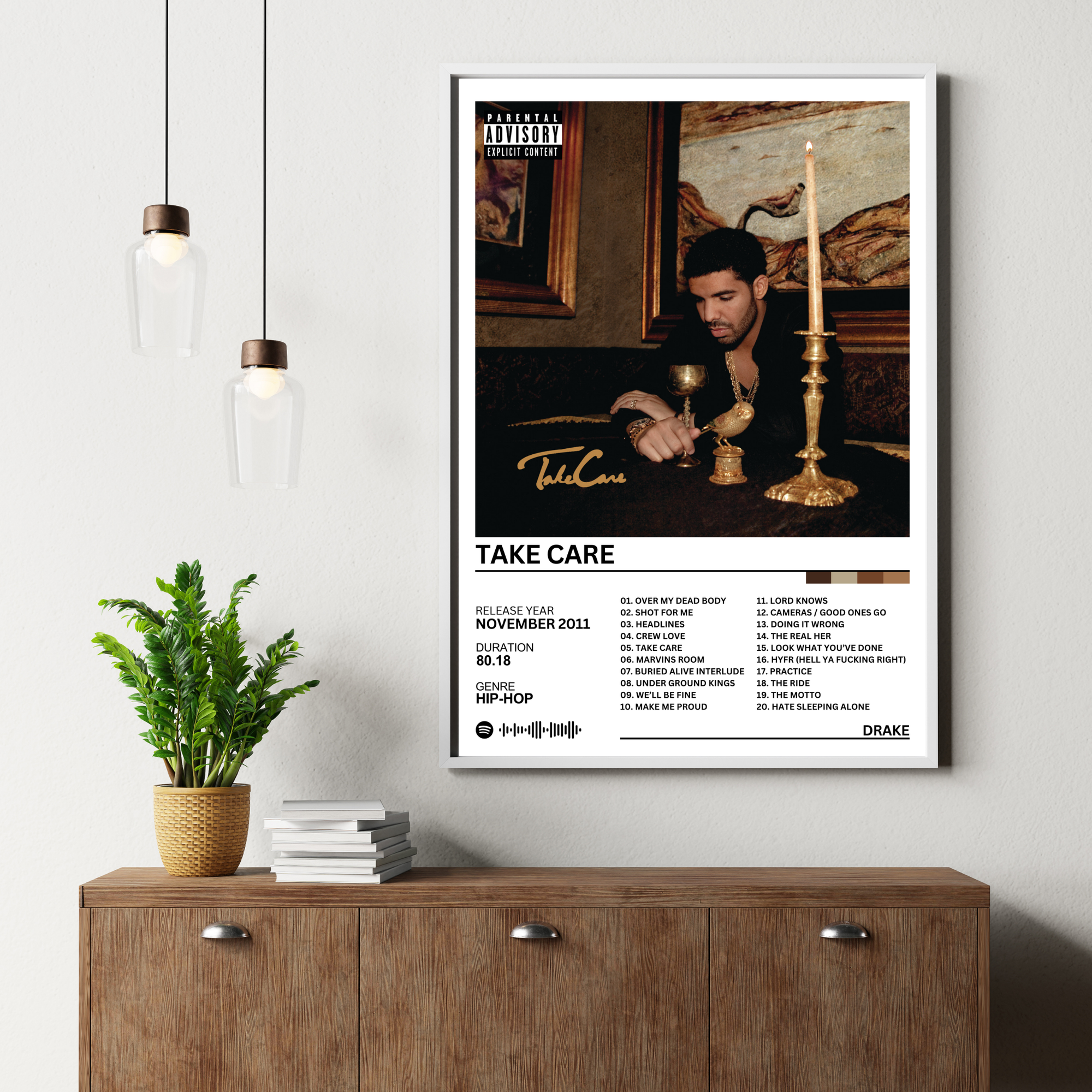 Take Care - Drake | PosterStudio Album Collection
