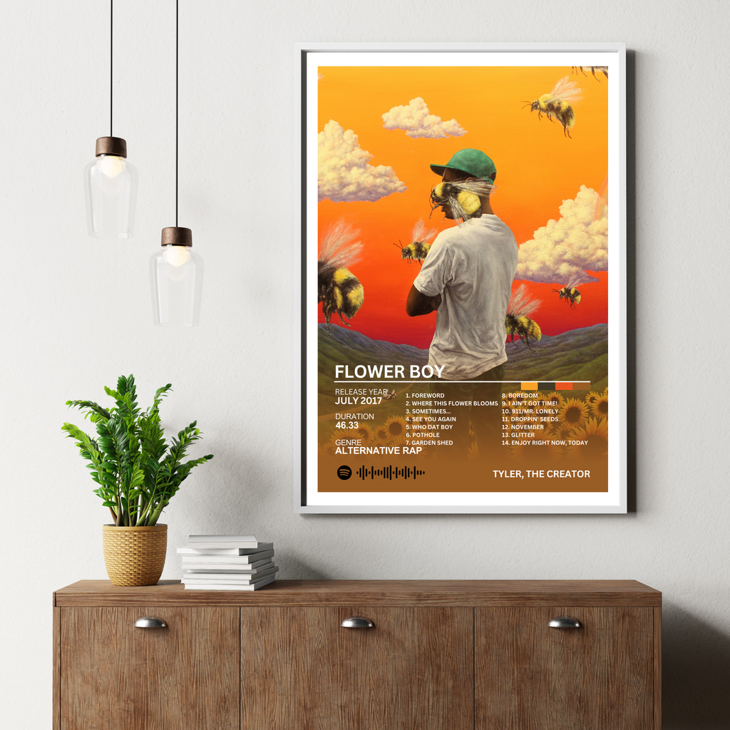 Flower Boy - Tyler, The Creator 2 | PosterStudio Album Collection