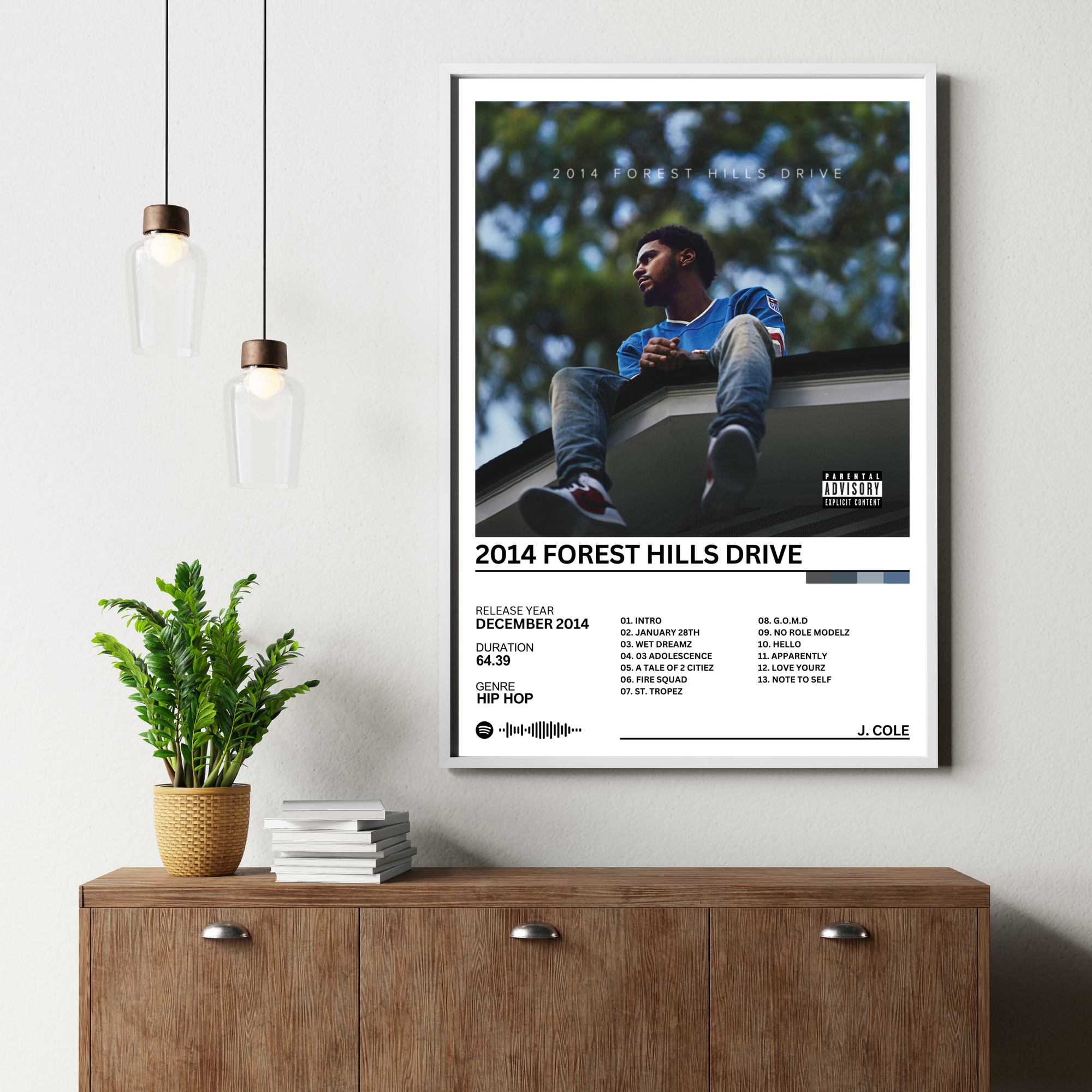 2014 Forest Hills - J.Cole | PosterStudio Album Collection