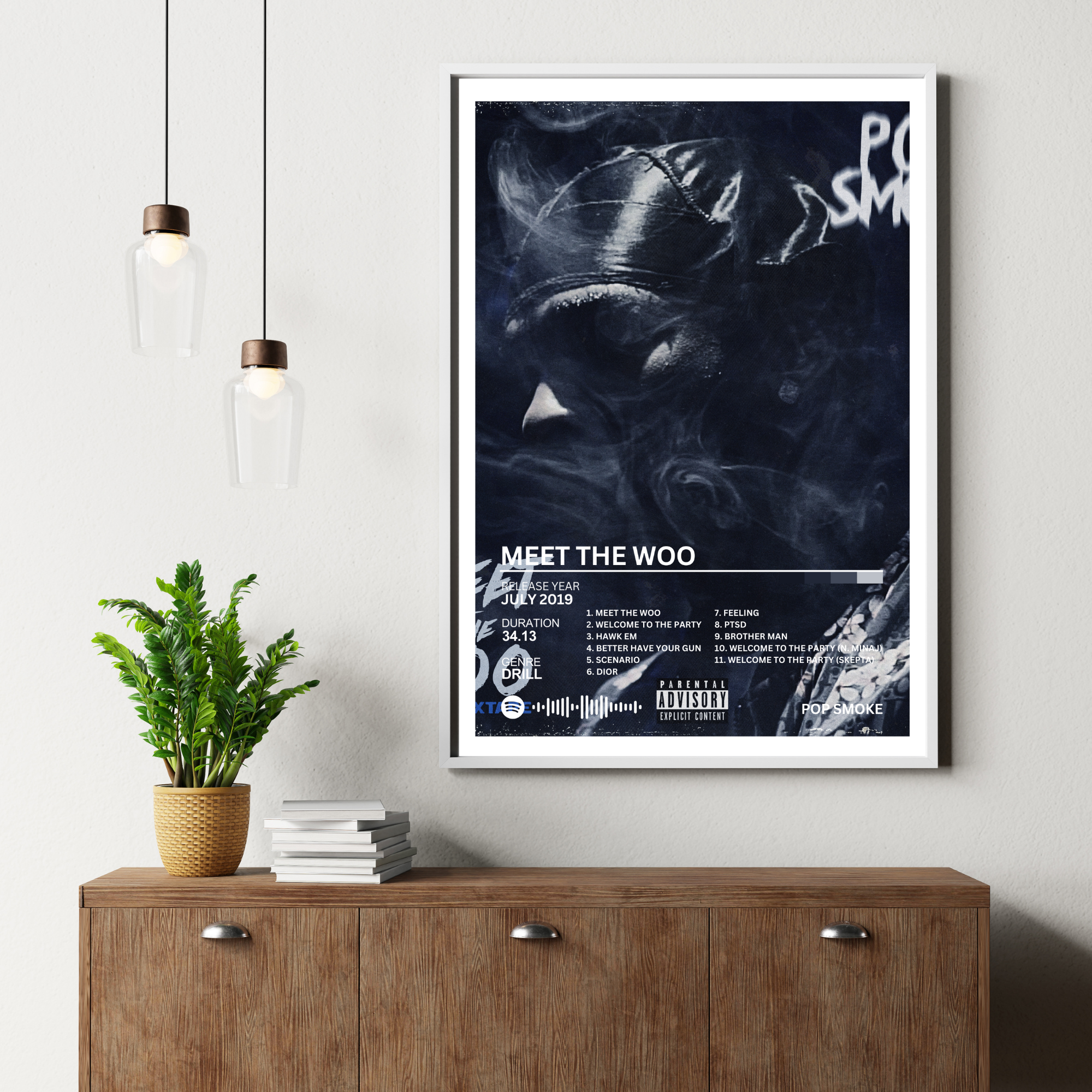 Meet the Woo - Pop Smoke 2 | PosterStudio Album Collection