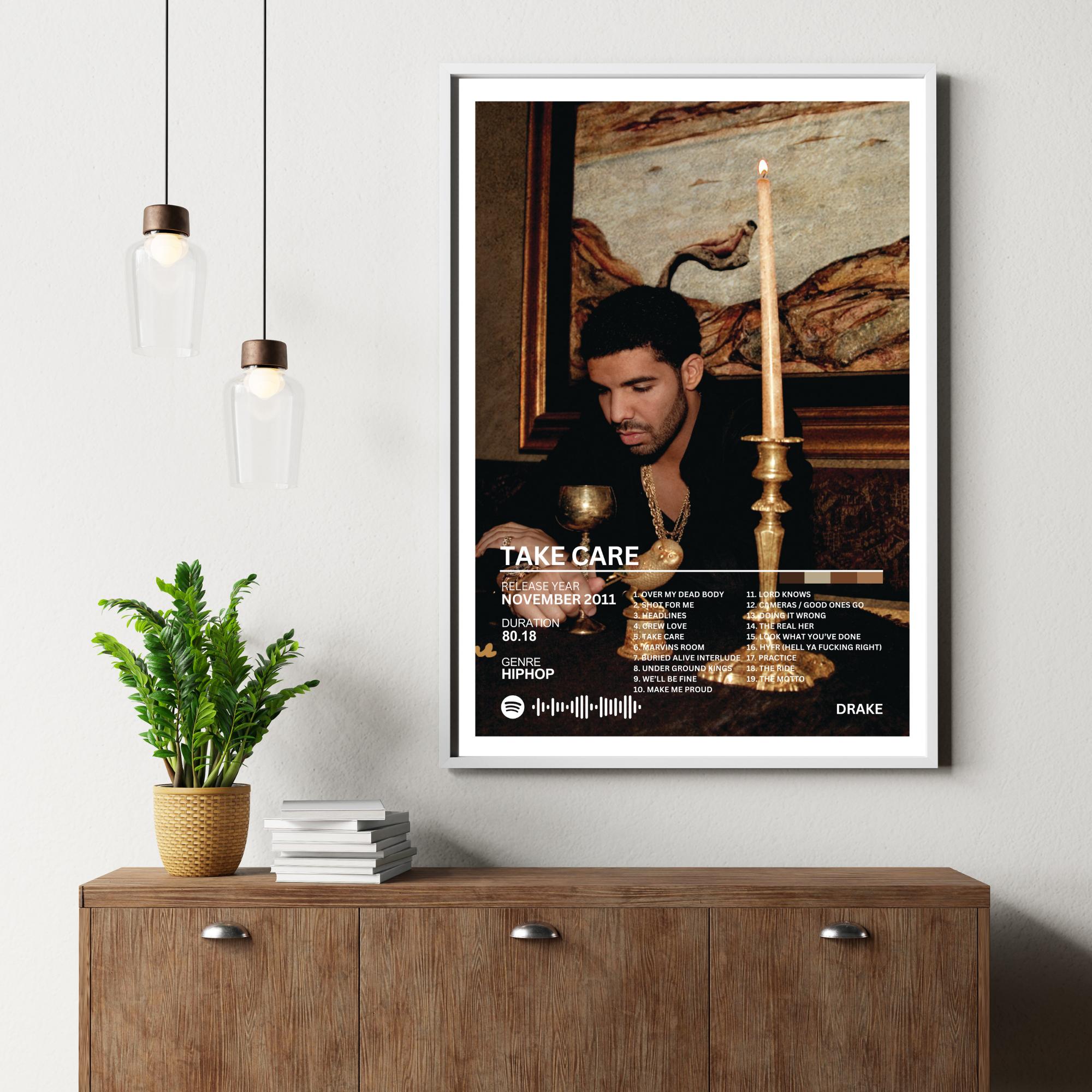 Take Care - Drake 2 | PosterStudio Album Collection
