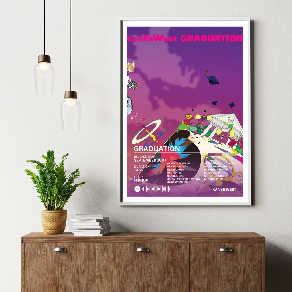 Graduation - Kanye West 2 | PosterStudio Album Collection