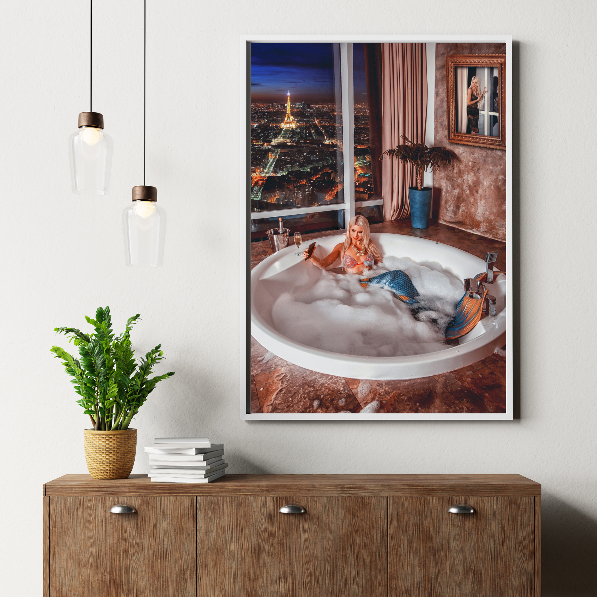 Sauna Lady | PosterStudio Luxury Collection