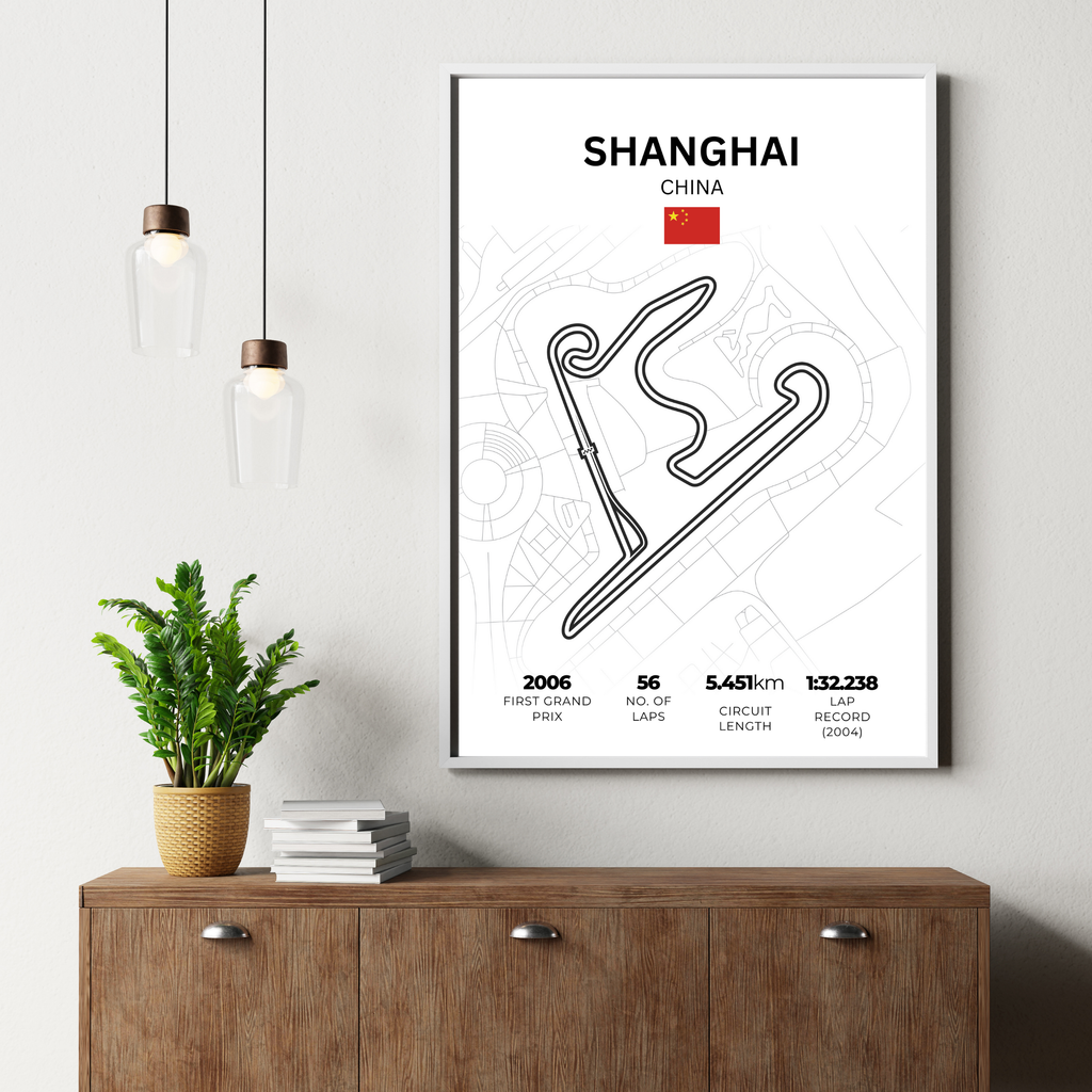 Shanghai | PosterStudio Formula One Collection