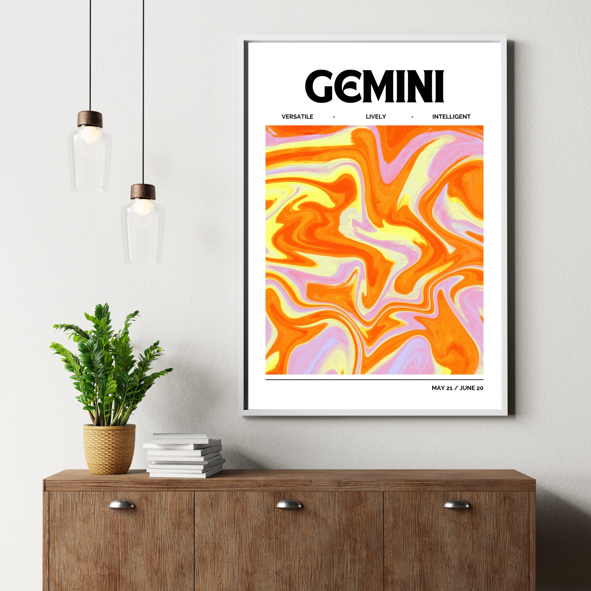 Gemini 2 | PosterStudio Zodiac Collection