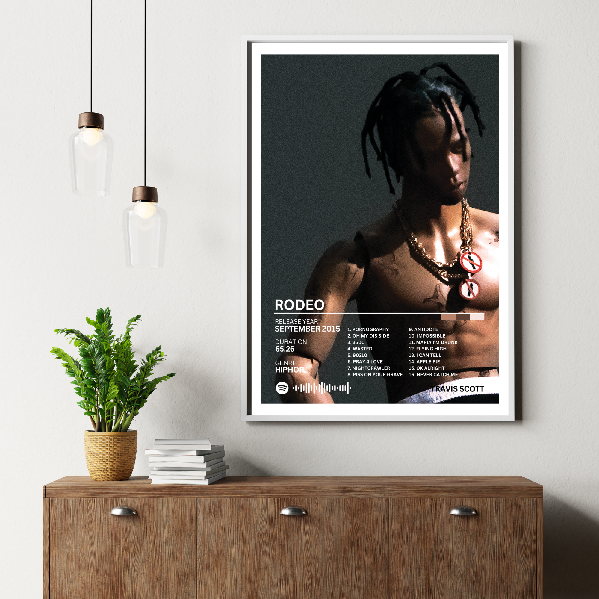 Rodeo  - Travis Scott 2 | PosterStudio Album Collection