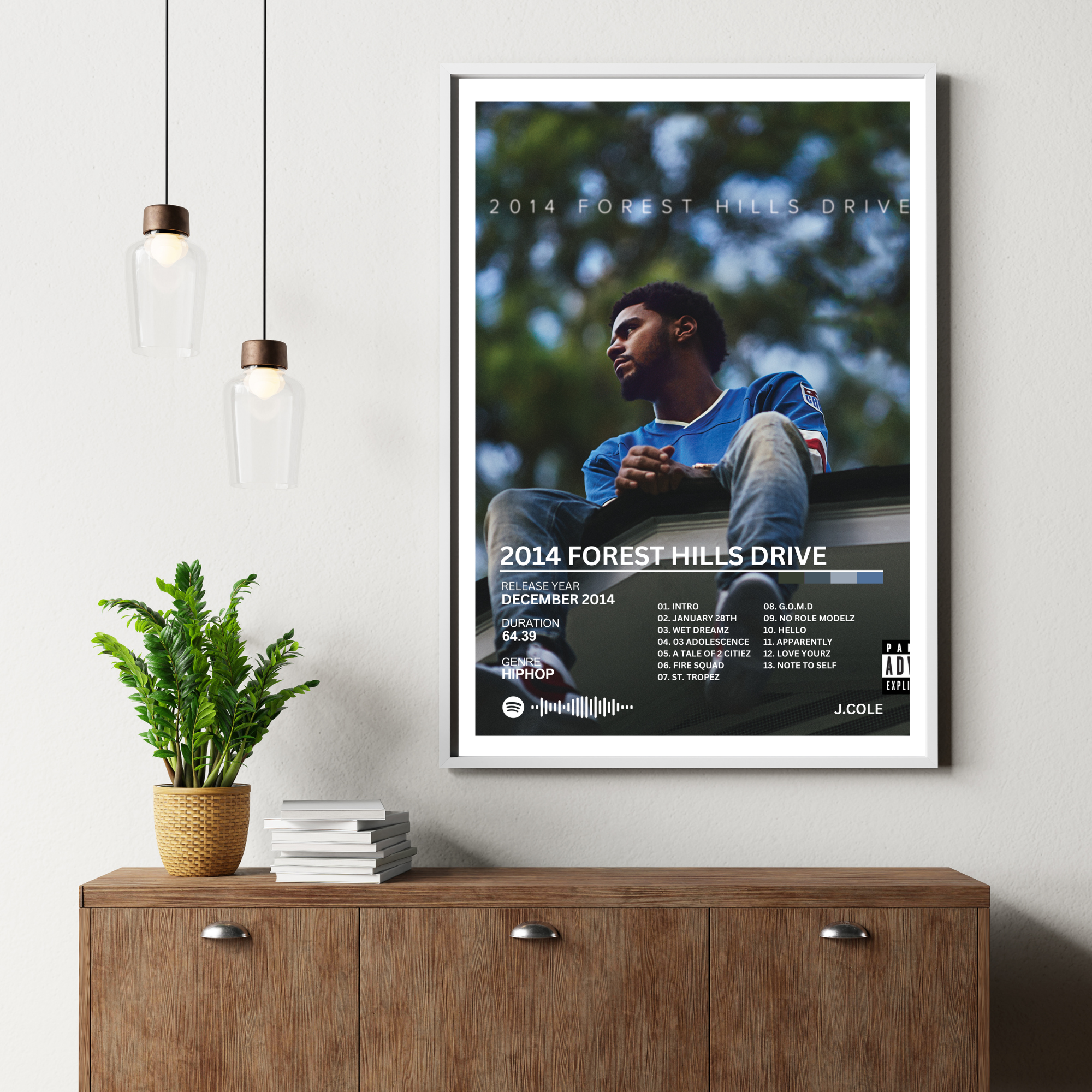 2014 Forest Hills Drive - J.Cole 2 | PosterStudio Album Collection