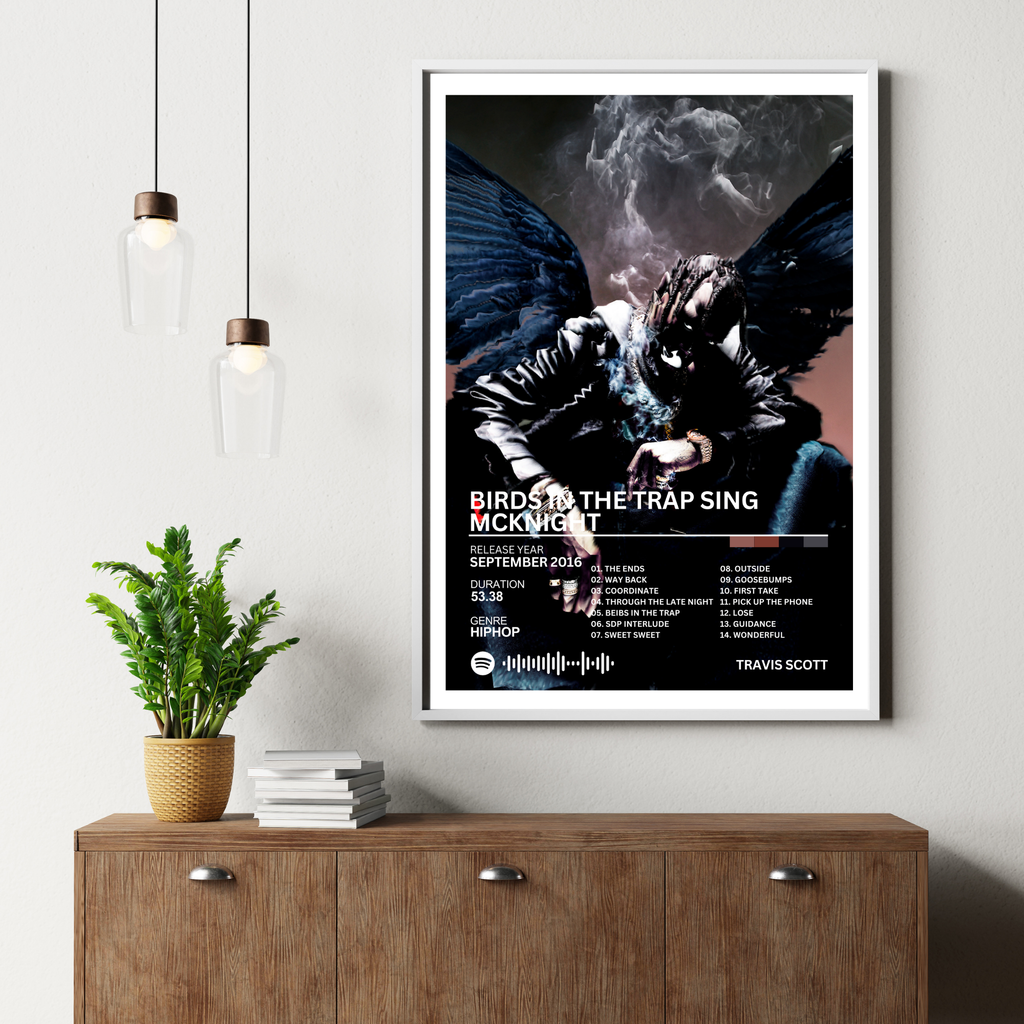 Birds in the Trap Sing McKnight  - Travis Scott 2 | PosterStudio Album Collection