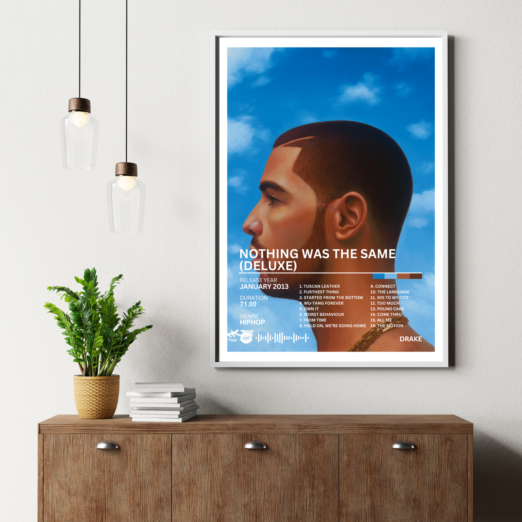Nothing was the Same Deluxe - Drake 2 | PosterStudio Album Collection