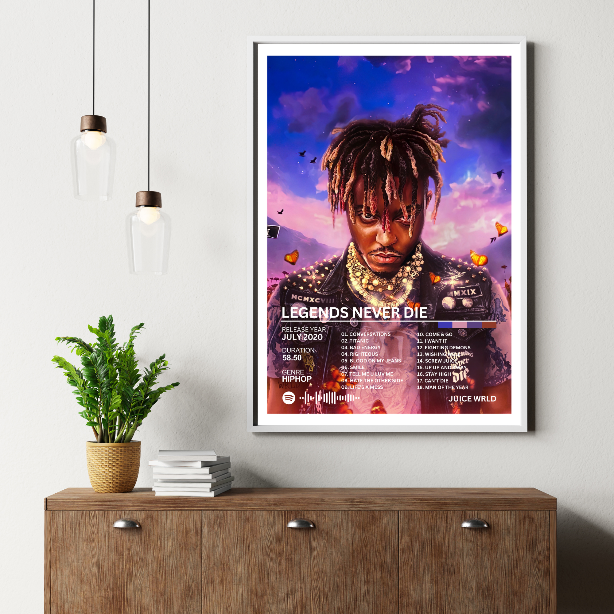 Legends Never Die - Juice Wrld 2 | PosterStudio Album Collection