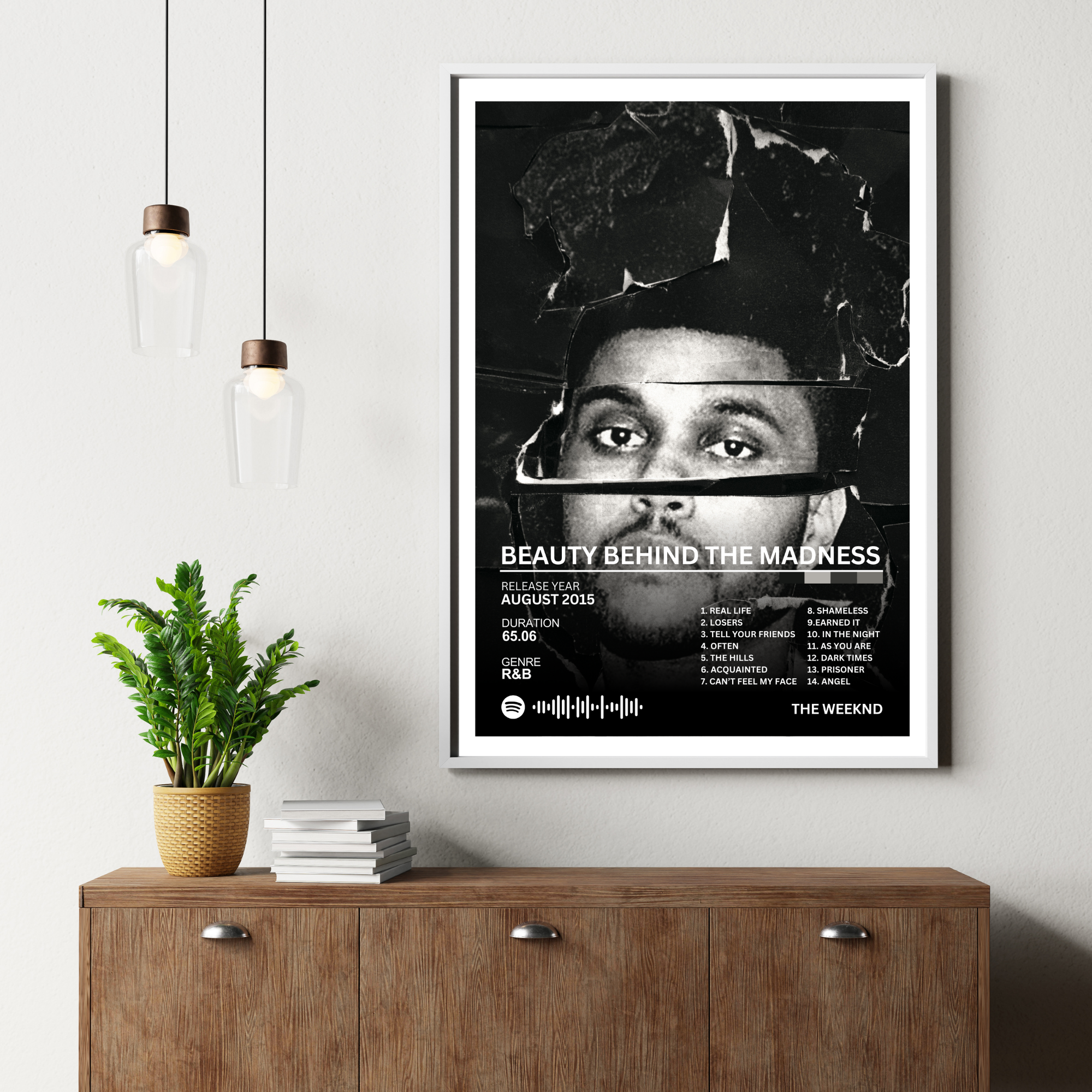 Beauty Behind the Madness - The Weeknd 2 | PosterStudio Album Collection