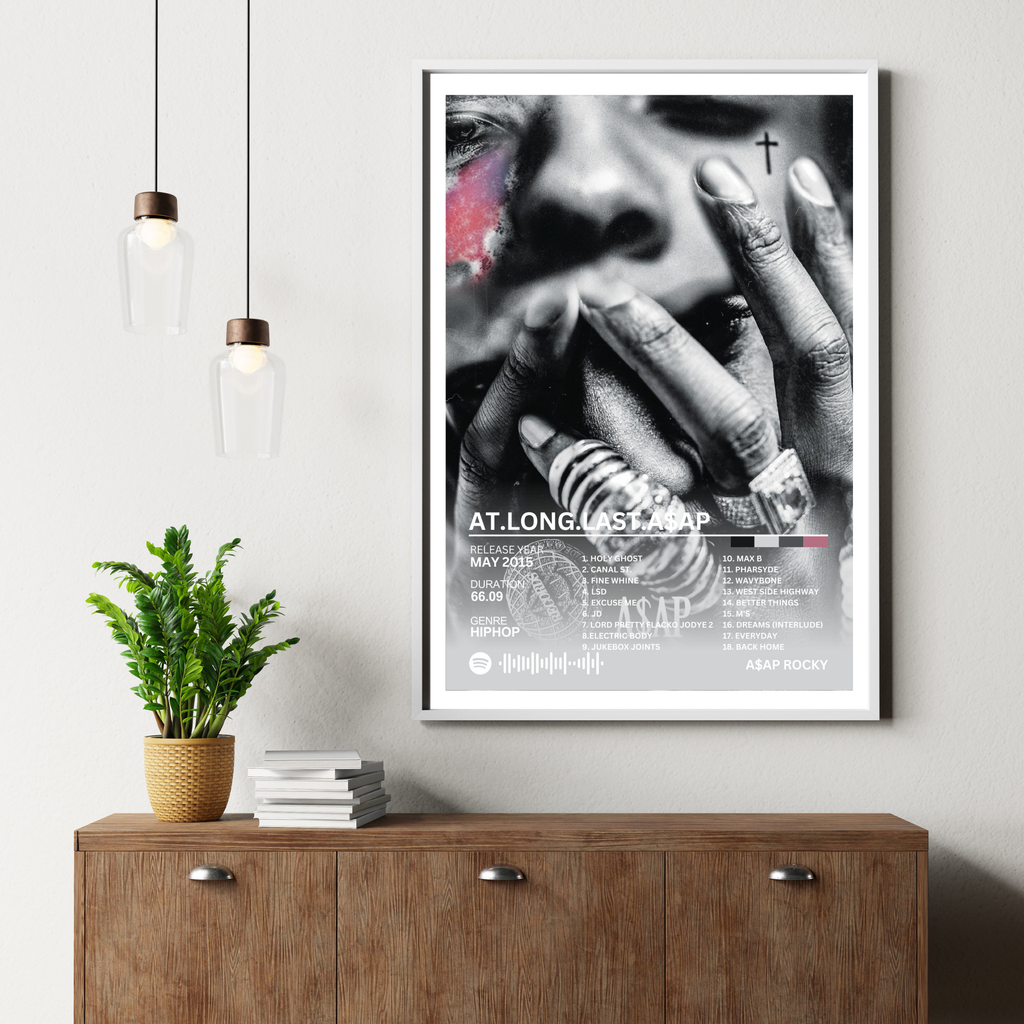 AT.LONG.LAST.A$AP - A$AP Rocky 2 | PosterStudio Album Collection