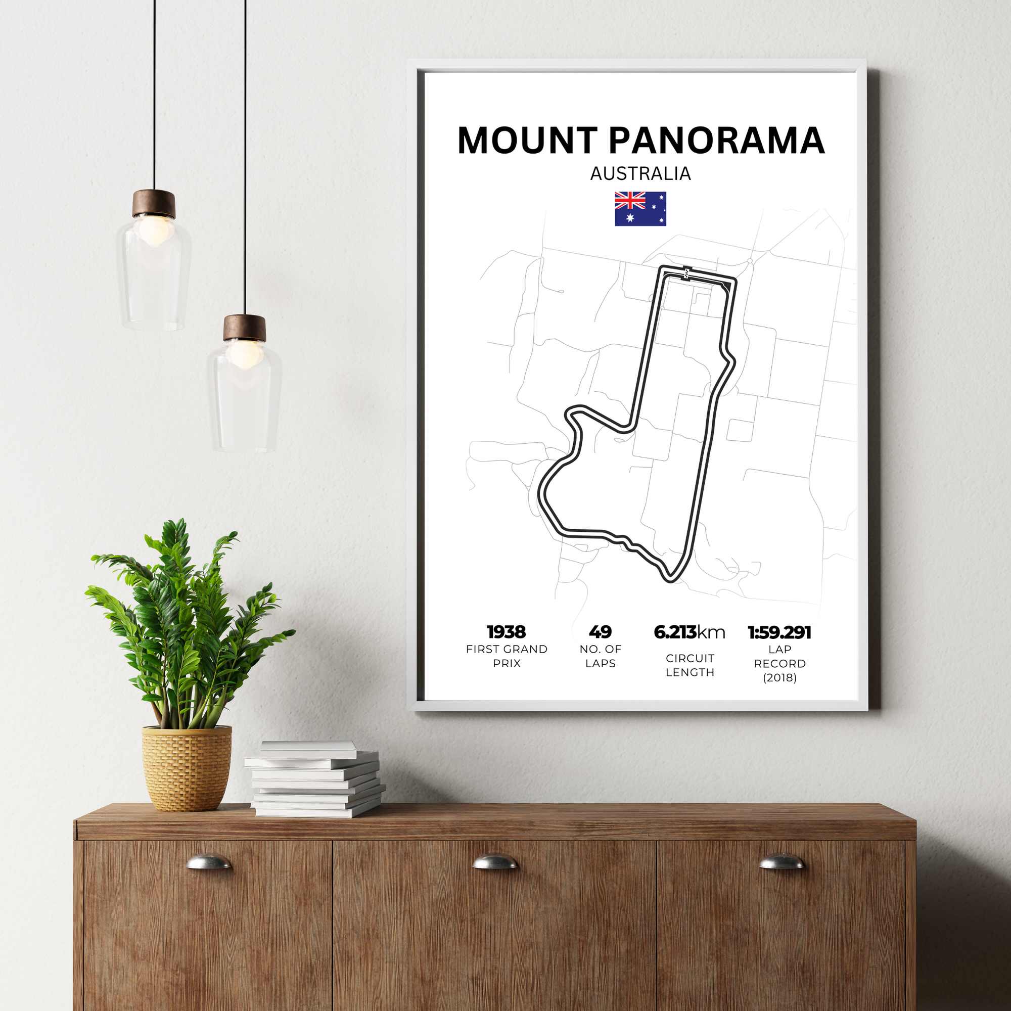 Mount Panorama | PosterStudio Formula One Collection