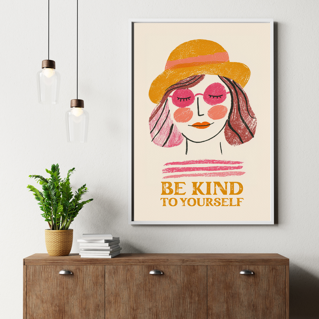 Be Kind to Yourself | PosterStudio Dopamine Collection